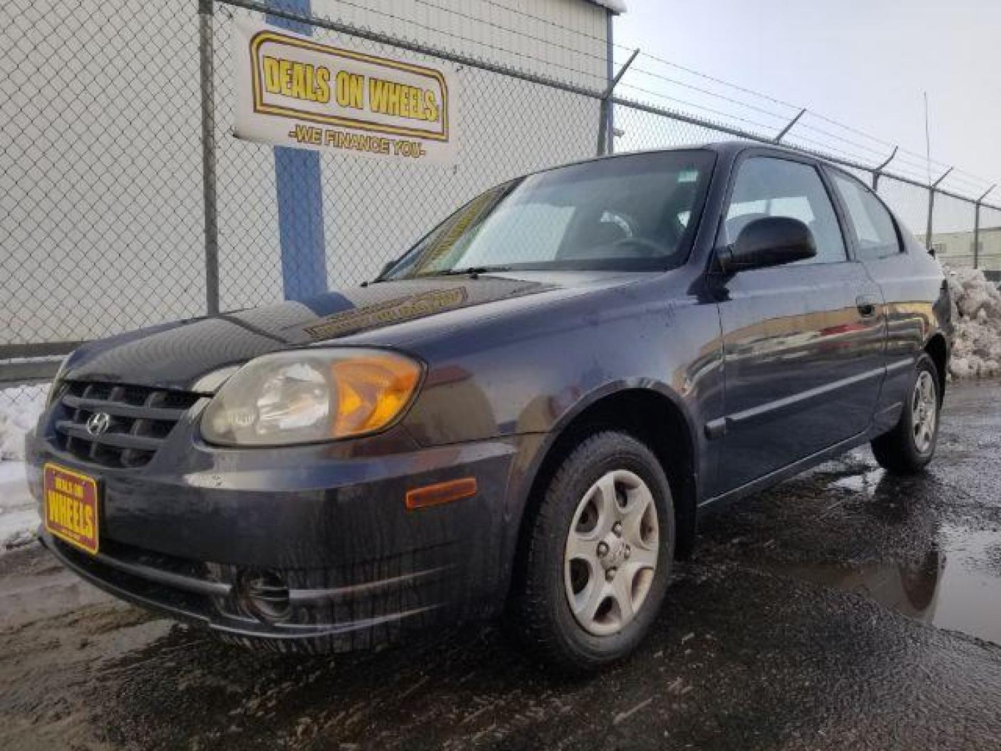 2005 Hyundai Accent GLS 3-Door (KMHCG35CX5U) with an 1.6L L4 DOHC 16V engine, located at 4801 10th Ave S,, Great Falls, MT, 59405, 0.000000, 0.000000 - Photo#0