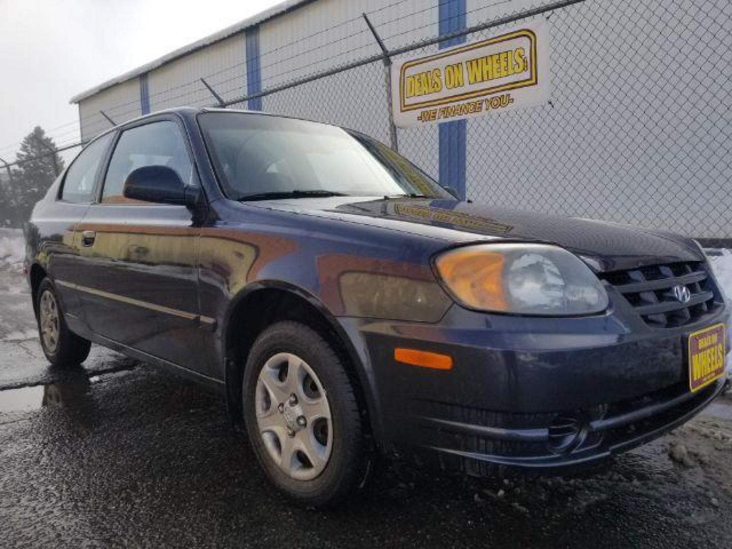 2005 Hyundai Accent GLS 3-Door (KMHCG35CX5U) with an 1.6L L4 DOHC 16V engine, located at 4801 10th Ave S,, Great Falls, MT, 59405, 0.000000, 0.000000 - Photo#2