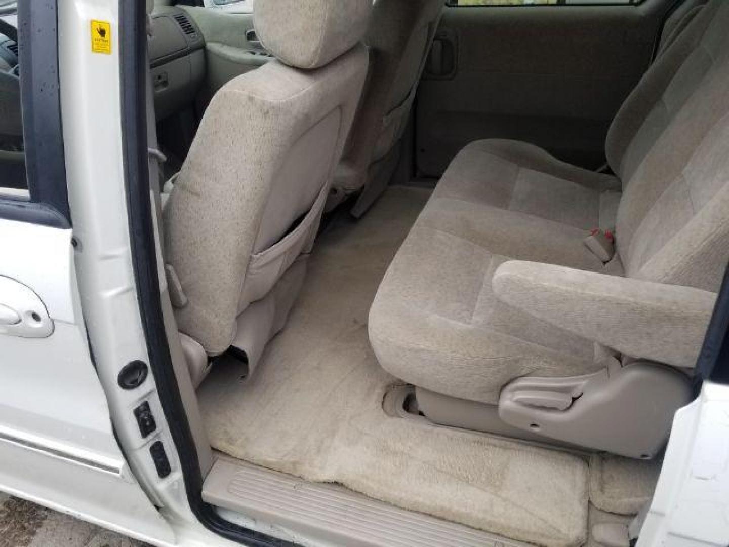 2005 Clear White /Beige Cloth Interior Kia Sedona LX (KNDUP132856) with an 3.5L V6 DOHC 16V engine, 5-Speed Automatic transmission, located at 4801 10th Ave S,, Great Falls, MT, 59405, 0.000000, 0.000000 - Photo#8