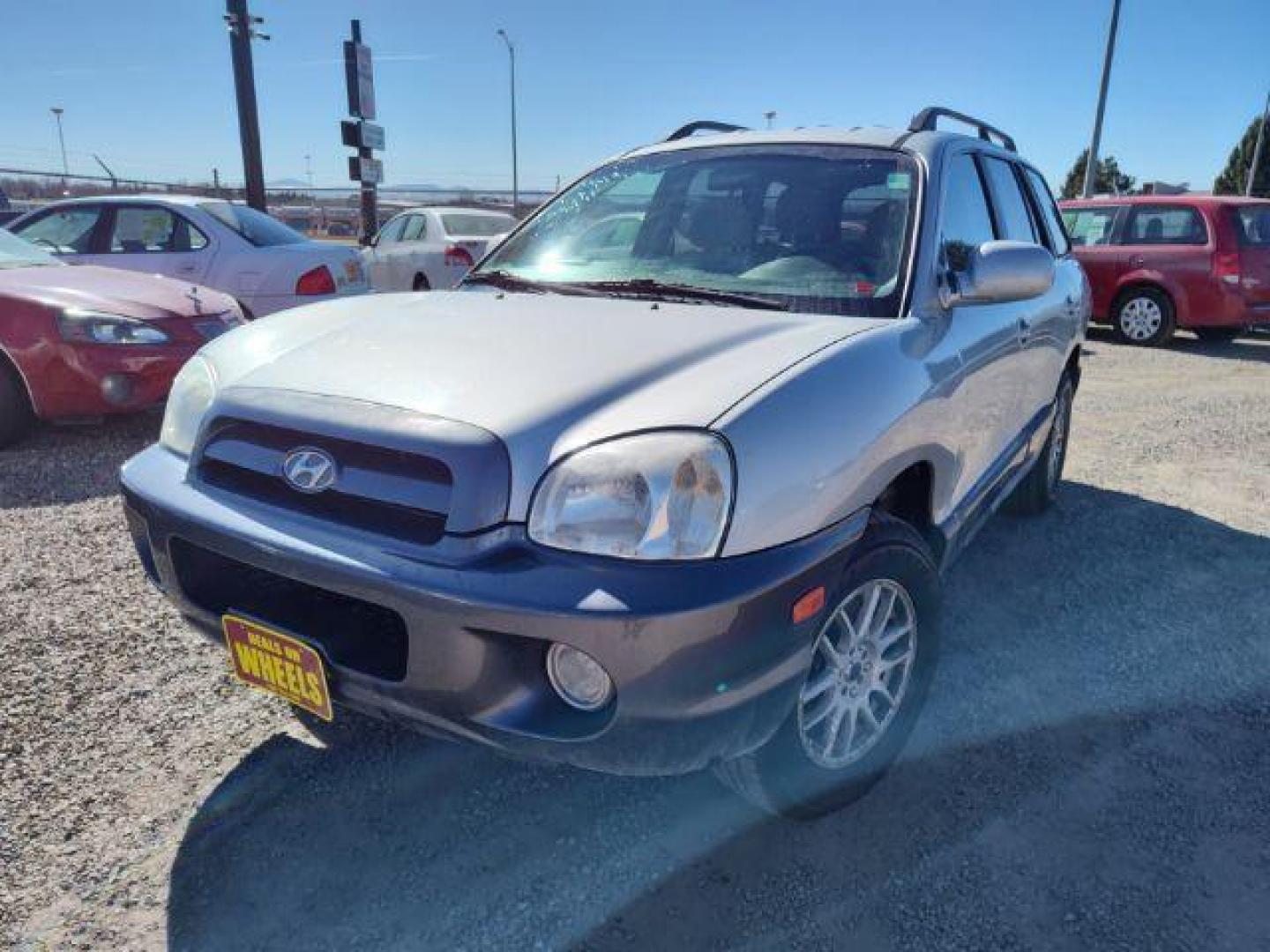 2006 Hyundai Santa Fe GLS 2.7L 4WD (KM8SC73D36U) with an 2.7L V6 DOHC 24V engine, 4-Speed Automatic transmission, located at 4801 10th Ave S,, Great Falls, MT, 59405, 0.000000, 0.000000 - Photo#0