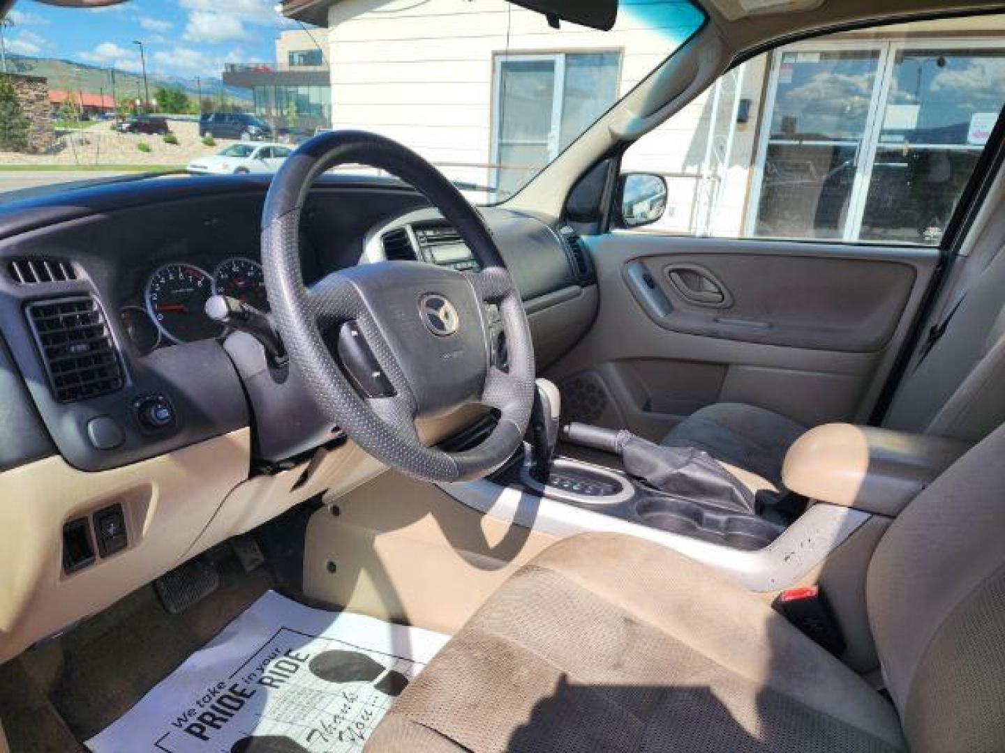 2006 Stormfront Gray Metallic Mazda Tribute s 4WD 4-spd AT (4F2CZ941X6K) with an 3.0L V6 DOHC 24V engine, 4-Speed Automatic transmission, located at 1800 West Broadway, Missoula, 59808, (406) 543-1986, 46.881348, -114.023628 - Photo#5