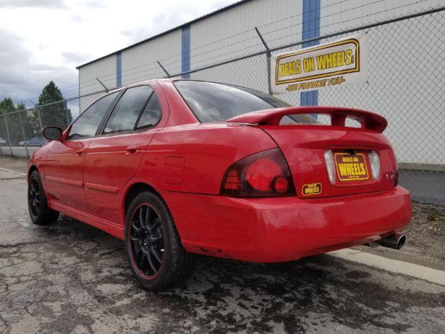 2006 Code Red Nissan Sentra SE-R Spec V (3N1AB51A16L) with an 2.5L L4 DOHC 16V engine, 6-Speed Manual transmission, located at 1800 West Broadway, Missoula, 59808, (406) 543-1986, 46.881348, -114.023628 - Photo#3