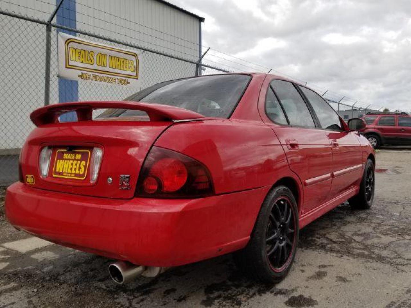 2006 Code Red Nissan Sentra SE-R Spec V (3N1AB51A16L) with an 2.5L L4 DOHC 16V engine, 6-Speed Manual transmission, located at 1800 West Broadway, Missoula, 59808, (406) 543-1986, 46.881348, -114.023628 - Photo#4