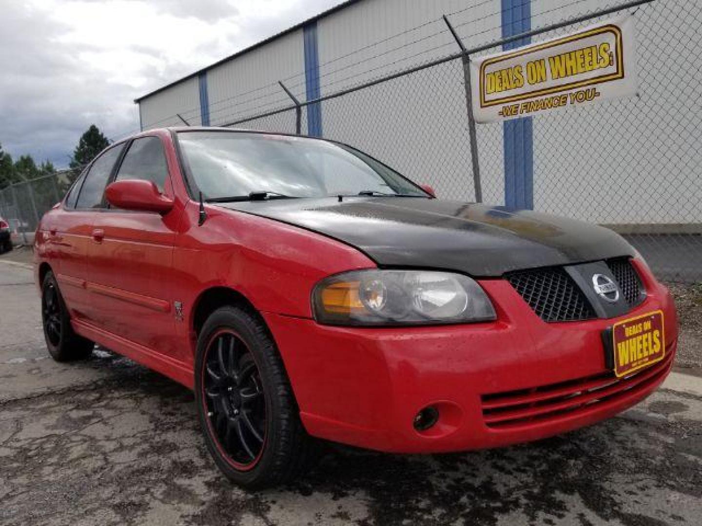 2006 Code Red Nissan Sentra SE-R Spec V (3N1AB51A16L) with an 2.5L L4 DOHC 16V engine, 6-Speed Manual transmission, located at 1800 West Broadway, Missoula, 59808, (406) 543-1986, 46.881348, -114.023628 - Photo#6