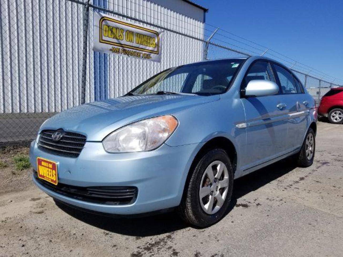 2007 Hyundai Accent GLS 4-Door (KMHCN46CX7U) with an 1.6L L4 DOHC 16V engine, located at 601 E. Idaho St., Kalispell, MT, 59901, 0.000000, 0.000000 - Photo#0