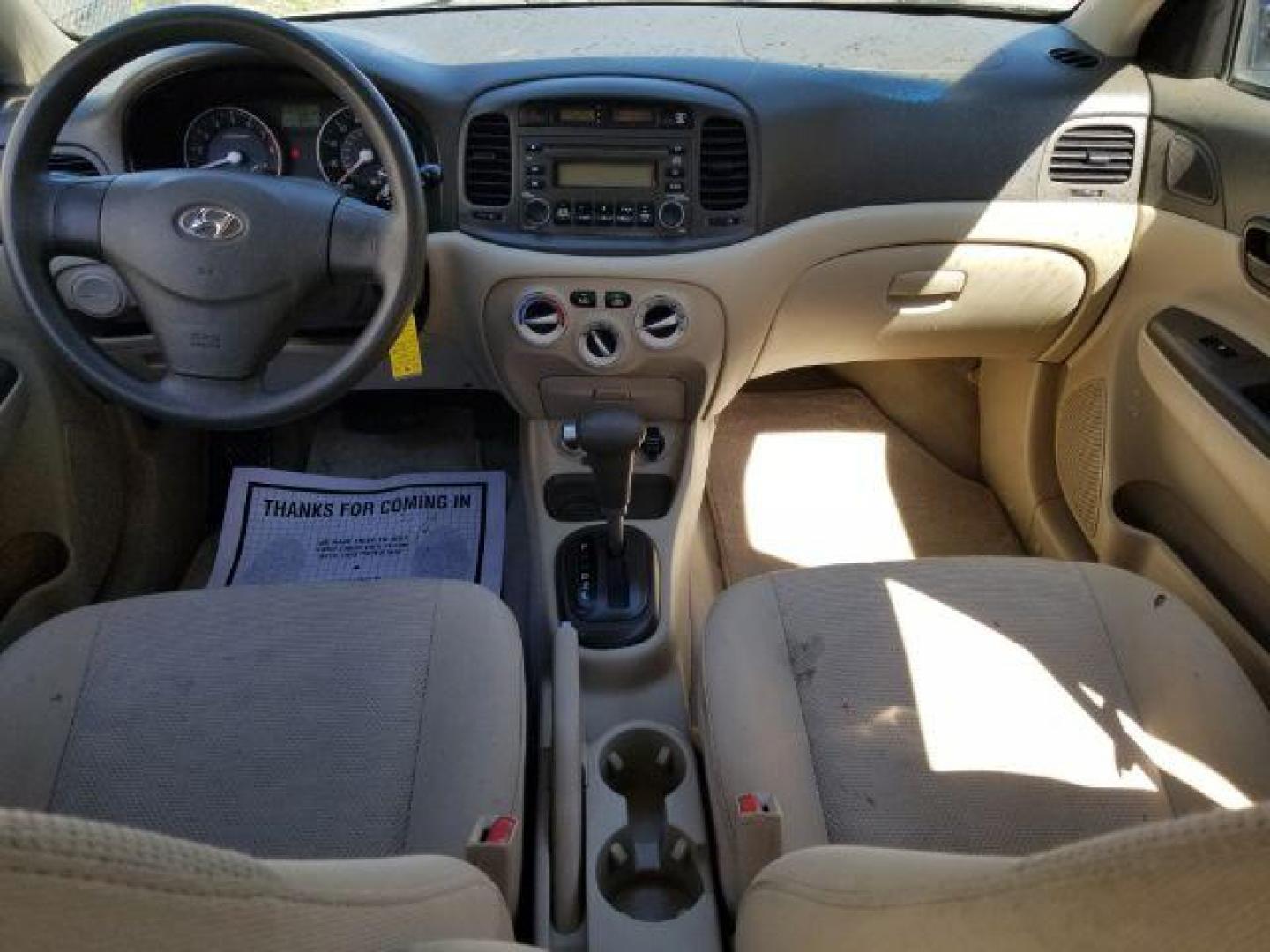 2007 Hyundai Accent GLS 4-Door (KMHCN46CX7U) with an 1.6L L4 DOHC 16V engine, located at 601 E. Idaho St., Kalispell, MT, 59901, 0.000000, 0.000000 - Photo#11