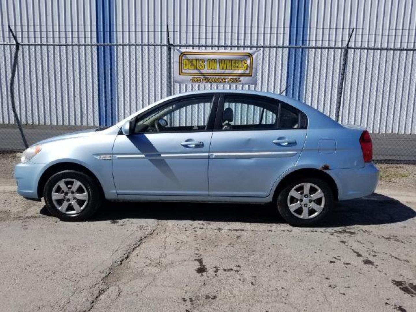 2007 Hyundai Accent GLS 4-Door (KMHCN46CX7U) with an 1.6L L4 DOHC 16V engine, located at 601 E. Idaho St., Kalispell, MT, 59901, 0.000000, 0.000000 - Photo#2