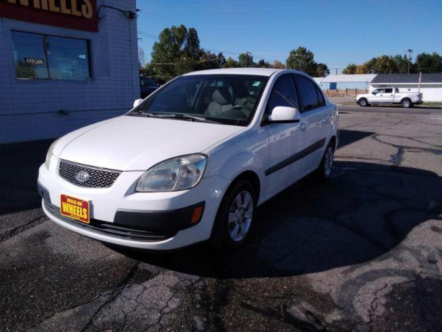 2007 Kia Rio LX (KNADE123776) with an 1.6L L4 DOHC 16V engine, located at 4047 Montana Ave., Billings, MT, 59101, 45.770847, -108.529800 - Photo#1