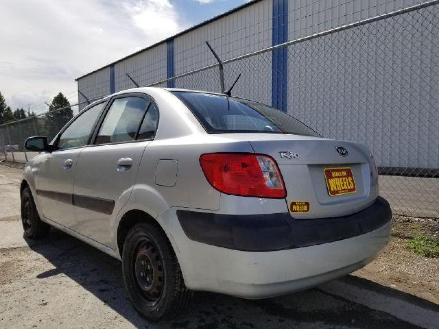 2007 Kia Rio LX (KNADE123976) with an 1.6L L4 DOHC 16V engine, located at 1800 West Broadway, Missoula, 59808, (406) 543-1986, 46.881348, -114.023628 - Photo#3