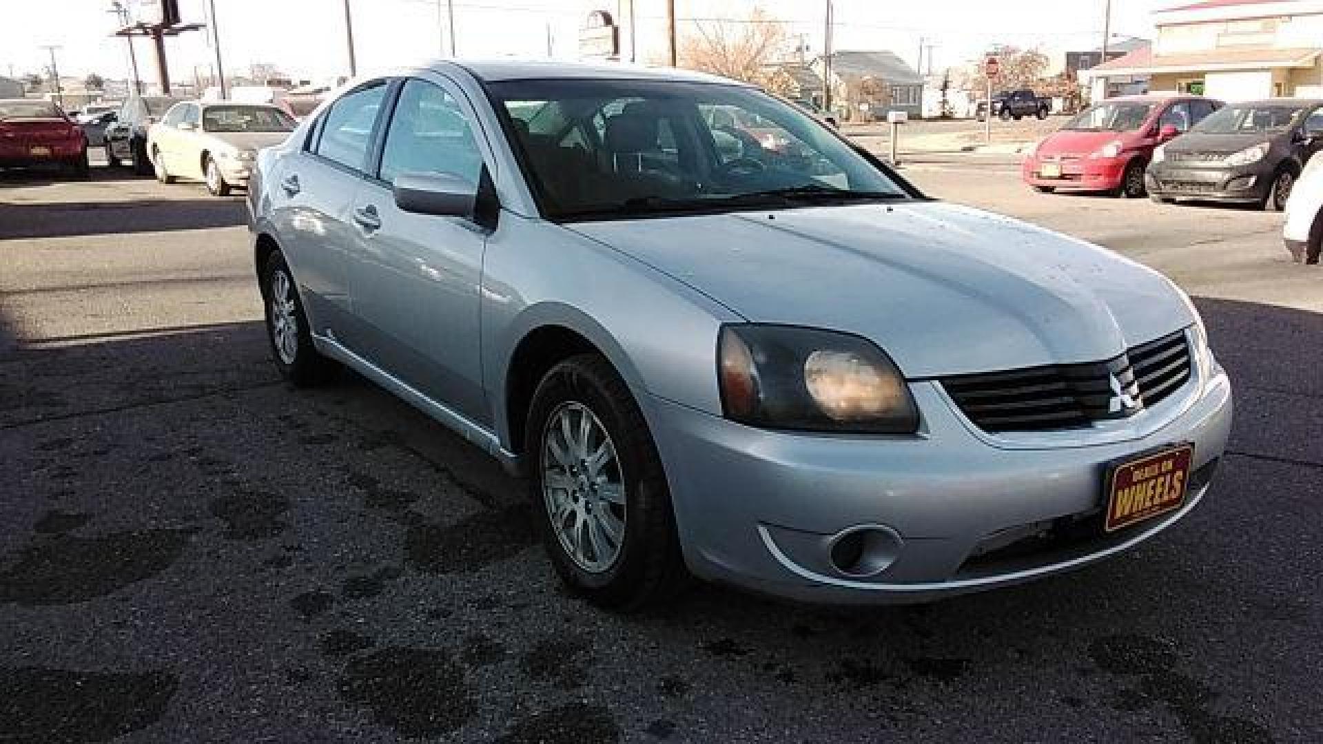 2007 Mitsubishi Galant ES (4A3AB56F97E) with an 2.4L L4 SOHC 16V engine, 4-Speed Automatic transmission, located at 1821 N Montana Ave., Helena, MT, 59601, (406) 422-1031, 0.000000, 0.000000 - Photo#1