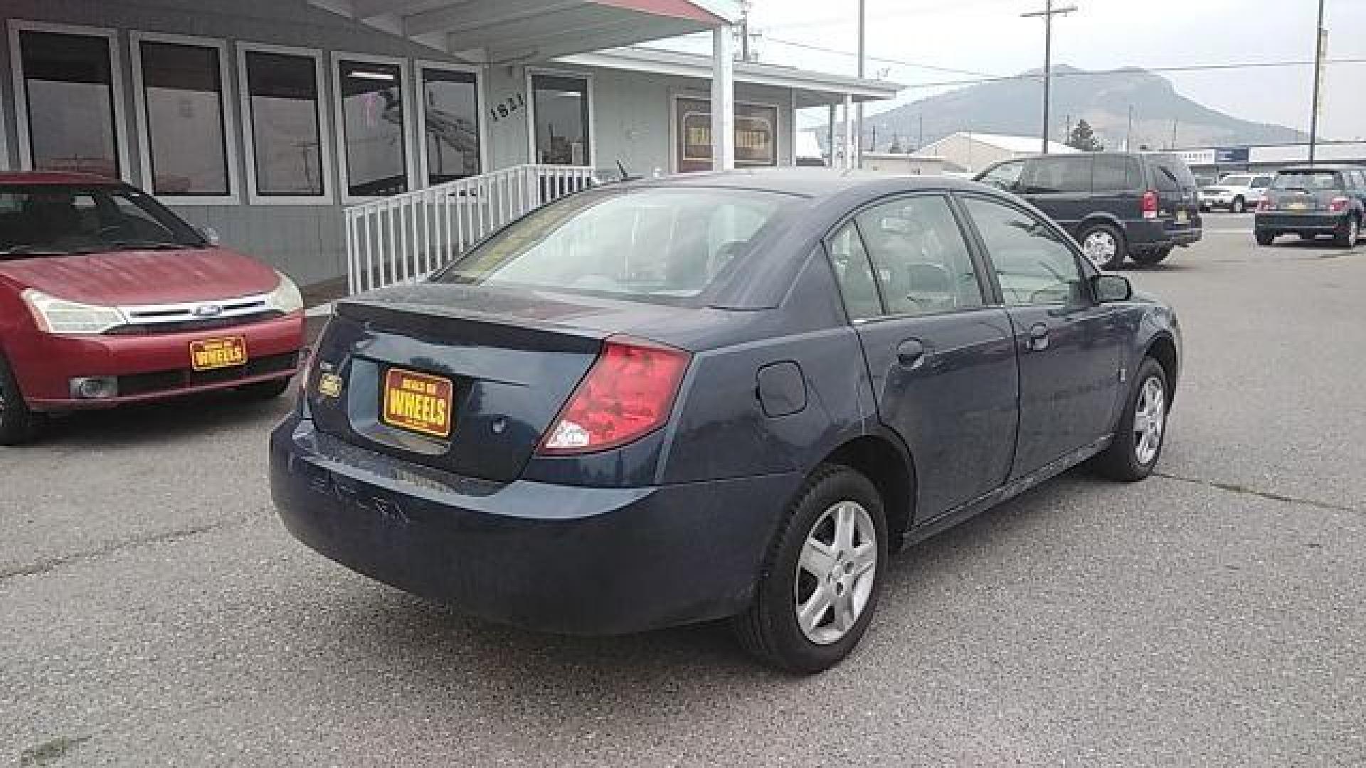 2007 Saturn ION 2 Sedan Automatic (1G8AJ55F77Z) with an 2.2L L4 DOHC 16V engine, 4-Speed Automatic transmission, located at 1821 N Montana Ave., Helena, MT, 59601, (406) 422-1031, 0.000000, 0.000000 - Photo#4