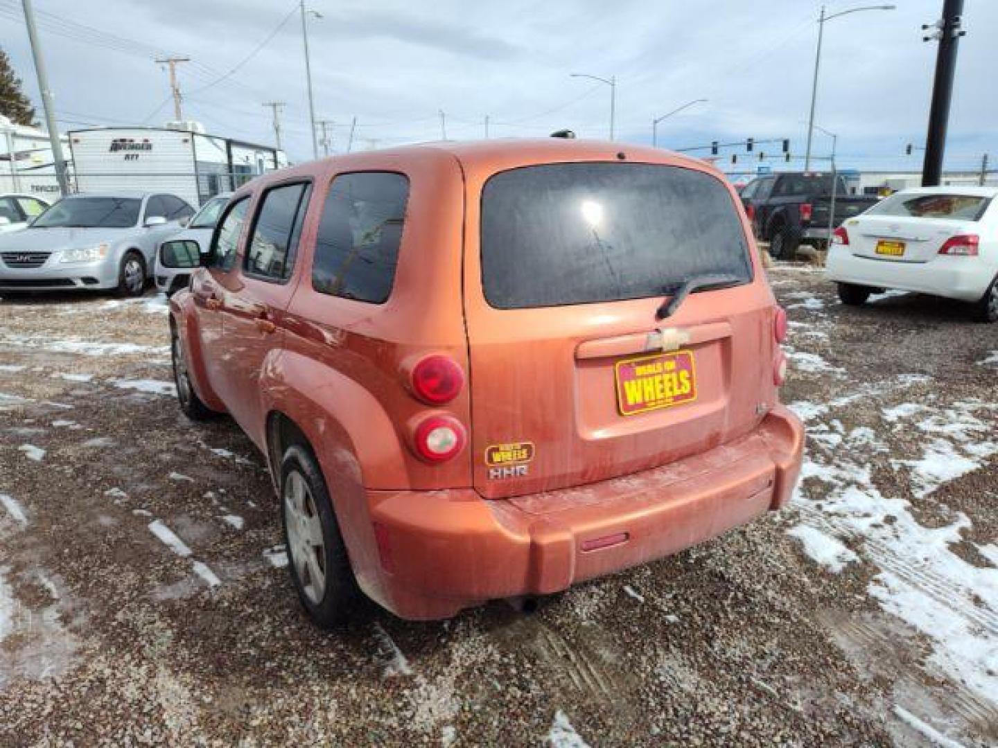 2008 Sunburst Orange II M Chevrolet HHR LS (3GNDA13D88S) with an 2.2L L4 DOHC 16V engine, 4-Speed Automatic transmission, located at 4801 10th Ave S,, Great Falls, MT, 59405, 0.000000, 0.000000 - Photo#2