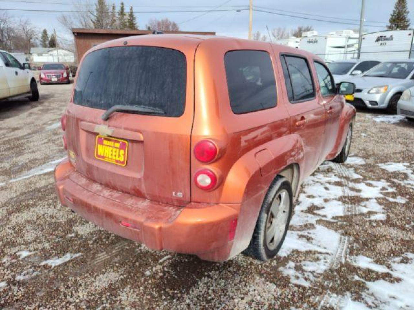 2008 Sunburst Orange II M Chevrolet HHR LS (3GNDA13D88S) with an 2.2L L4 DOHC 16V engine, 4-Speed Automatic transmission, located at 4801 10th Ave S,, Great Falls, MT, 59405, 0.000000, 0.000000 - Photo#4