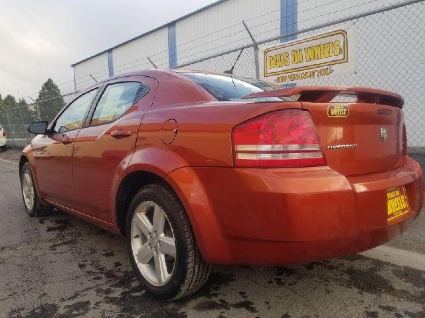 2008 Sunburst Orange Pear Dodge Avenger SXT (1B3LC56R08N) with an 2.7L V6 DOHC 24V FFV engine, 4-Speed Automatic transmission, located at 1800 West Broadway, Missoula, 59808, (406) 543-1986, 46.881348, -114.023628 - Photo#5