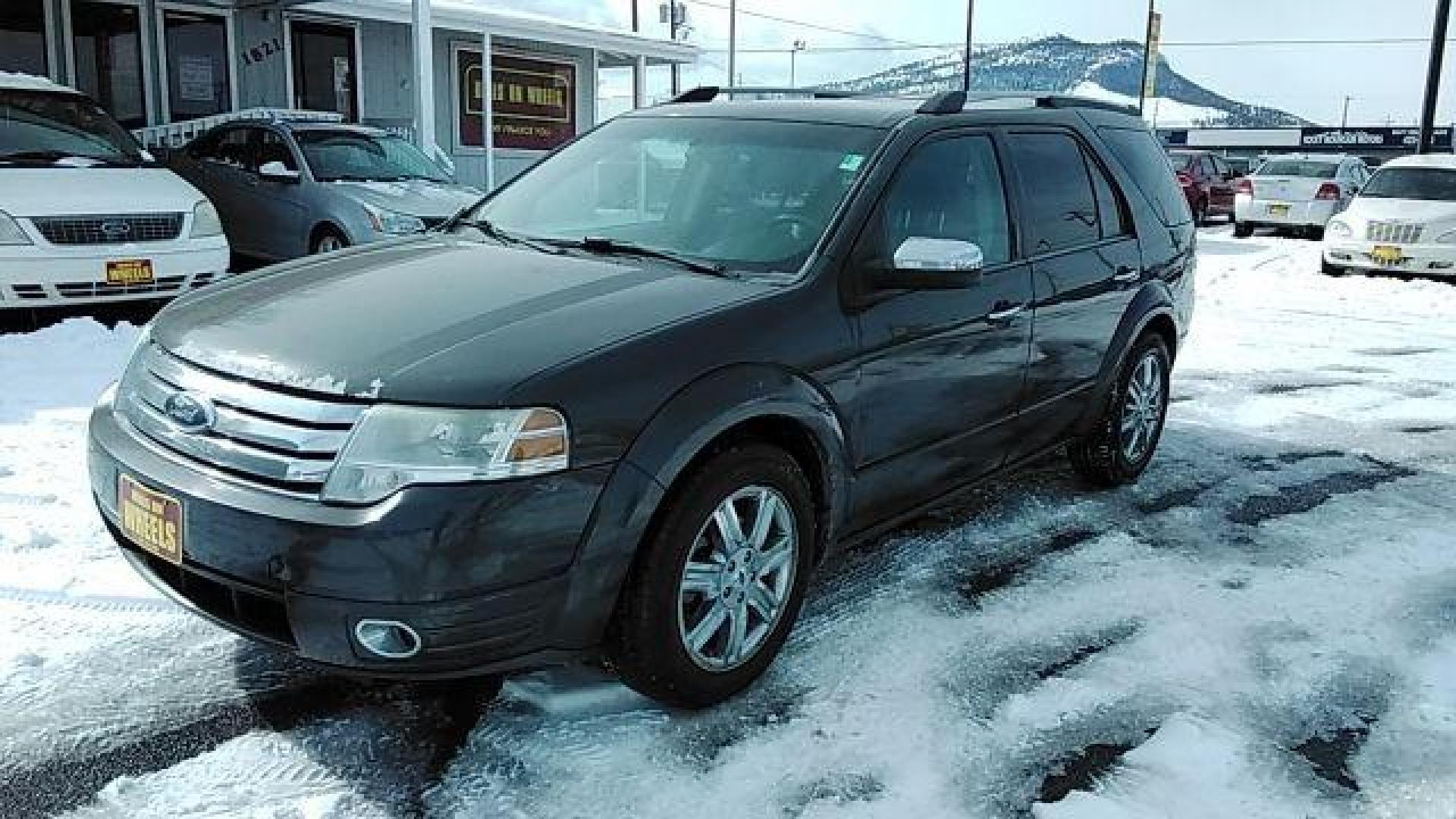 2008 Ford Taurus X Limited AWD (1FMDK06W28G) with an 3.5L V6 DOHC 24V engine, 6-Speed Automatic transmission, located at 1821 N Montana Ave., Helena, MT, 59601, (406) 422-1031, 0.000000, 0.000000 - Photo#0