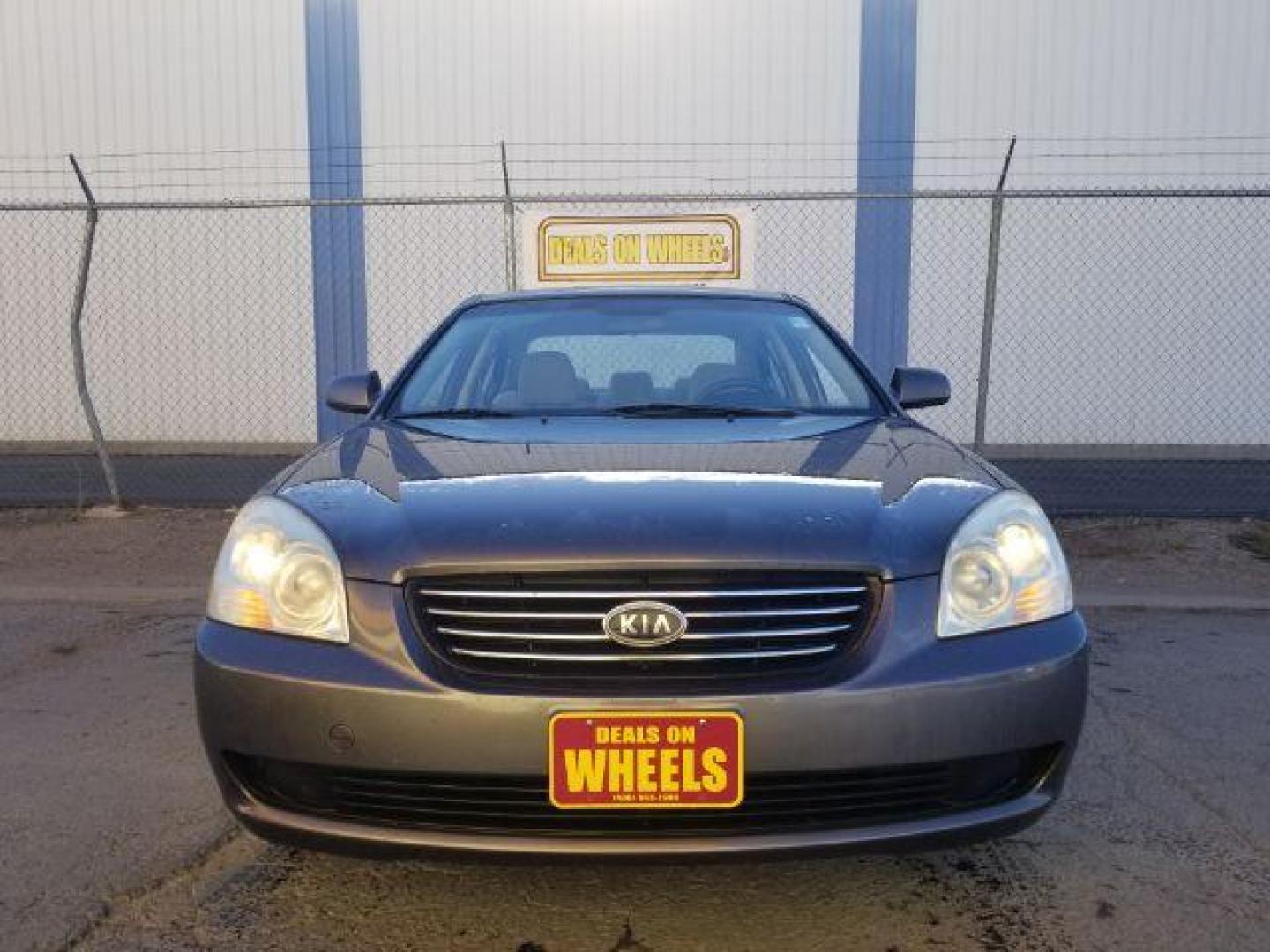 2008 Kia Optima LX (KNAGE123485) with an 2.4L L4 DOHC 16V engine, 4-Speed Automatic transmission, located at 4047 Montana Ave., Billings, MT, 59101, 45.770847, -108.529800 - Photo#1