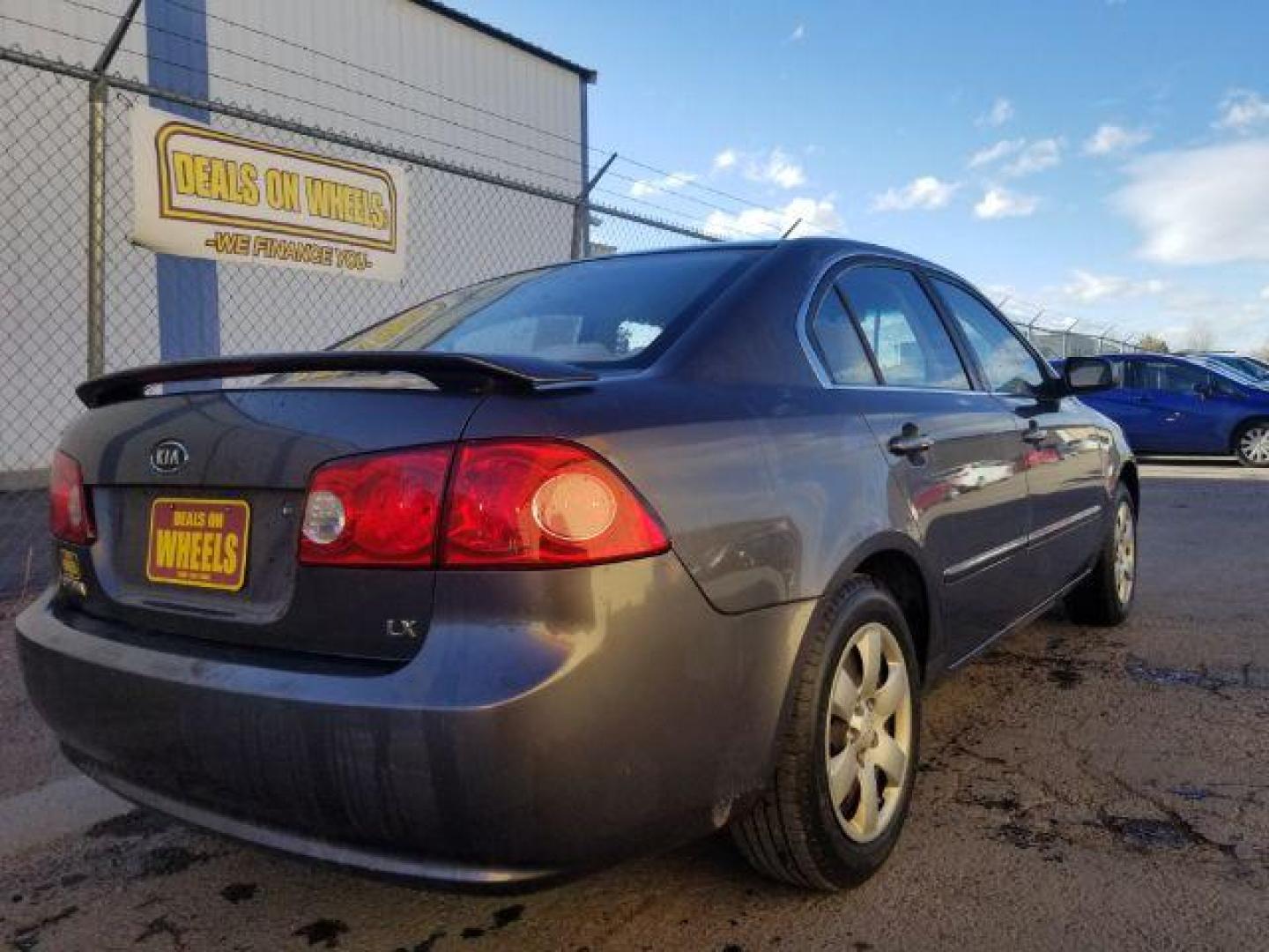 2008 Kia Optima LX (KNAGE123485) with an 2.4L L4 DOHC 16V engine, 4-Speed Automatic transmission, located at 4047 Montana Ave., Billings, MT, 59101, 45.770847, -108.529800 - Photo#4