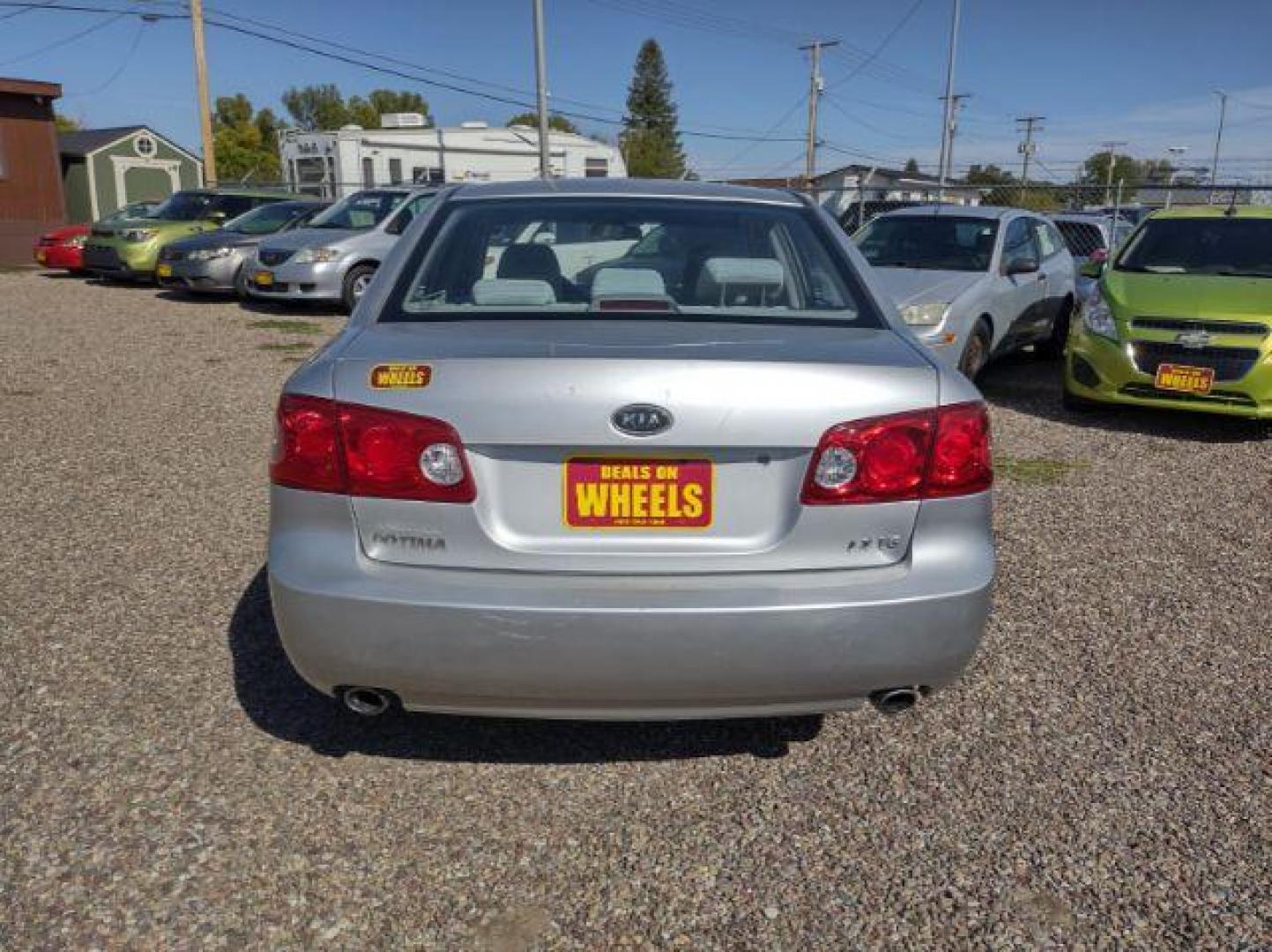 2008 Kia Optima LX V6 (KNAGE124485) with an 2.7L V6 DOHC 24V engine, 4-Speed Automatic transmission, located at 4801 10th Ave S,, Great Falls, MT, 59405, 0.000000, 0.000000 - Photo#3