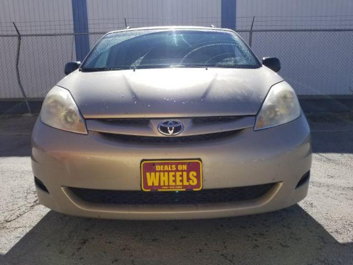 2008 Desert Sand Mica Toyota Sienna CE FWD 8-Passenger (5TDZK23C58S) with an 3.5L V6 EFI DOHC 24V engine, 5-Speed Automatic transmission, located at 601 E. Idaho St., Kalispell, MT, 59901, 0.000000, 0.000000 - Photo#1