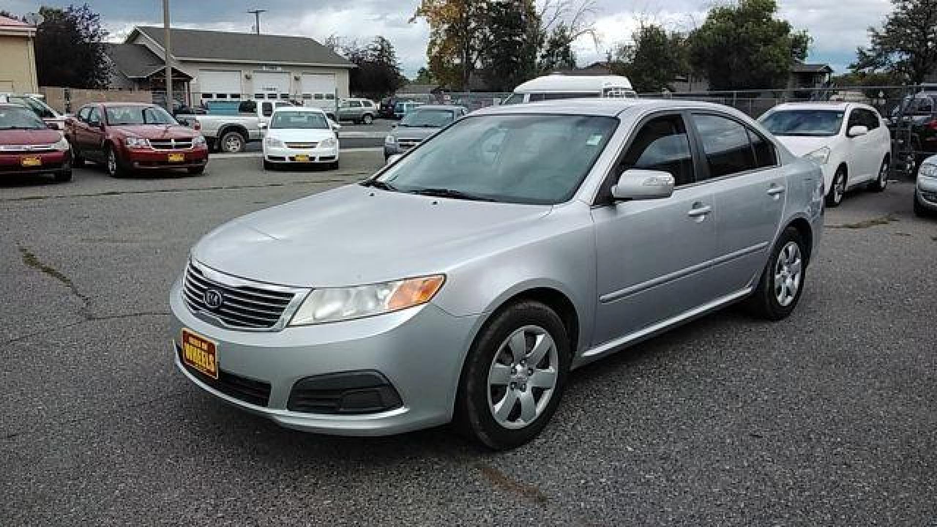 2009 Kia Optima LX (KNAGE228395) with an 2.4L L4 DOHC 16V engine, 4-Speed Automatic transmission, located at 1821 N Montana Ave., Helena, MT, 59601, (406) 422-1031, 0.000000, 0.000000 - Photo#0