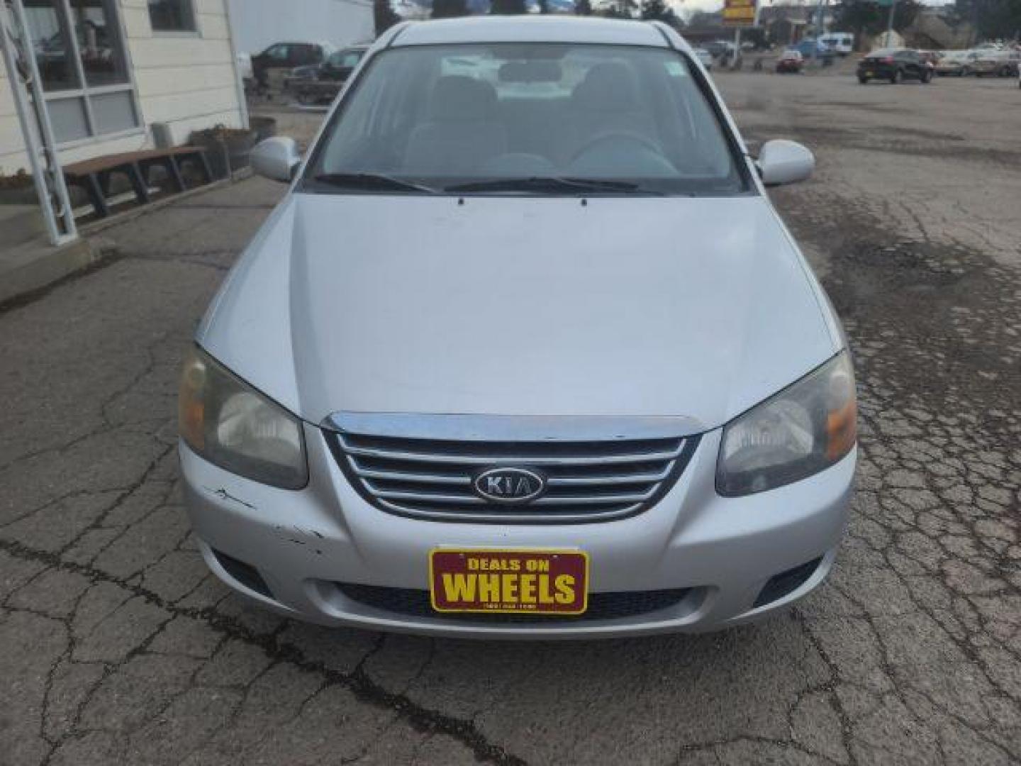 2009 Kia Spectra EX (KNAFE222795) with an 2.0L L4 DOHC 16V engine, located at 1800 West Broadway, Missoula, 59808, (406) 543-1986, 46.881348, -114.023628 - Photo#1