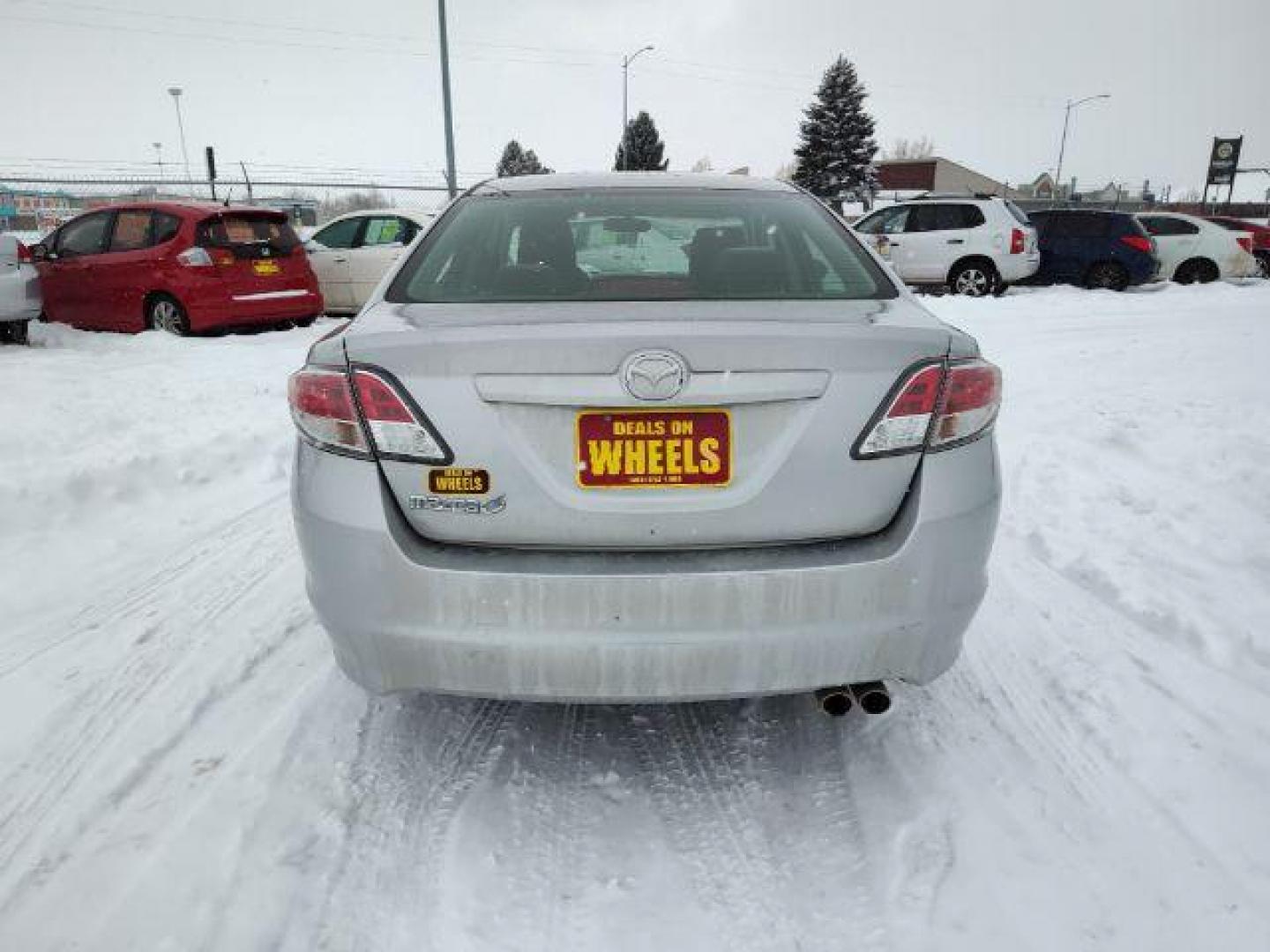 2009 Brilliant Silver Metallic Mazda Mazda6 i SV (1YVHP80A395) with an 2.5L L4 DOHC 16V engine, located at 4801 10th Ave S,, Great Falls, MT, 59405, 0.000000, 0.000000 - Photo#3