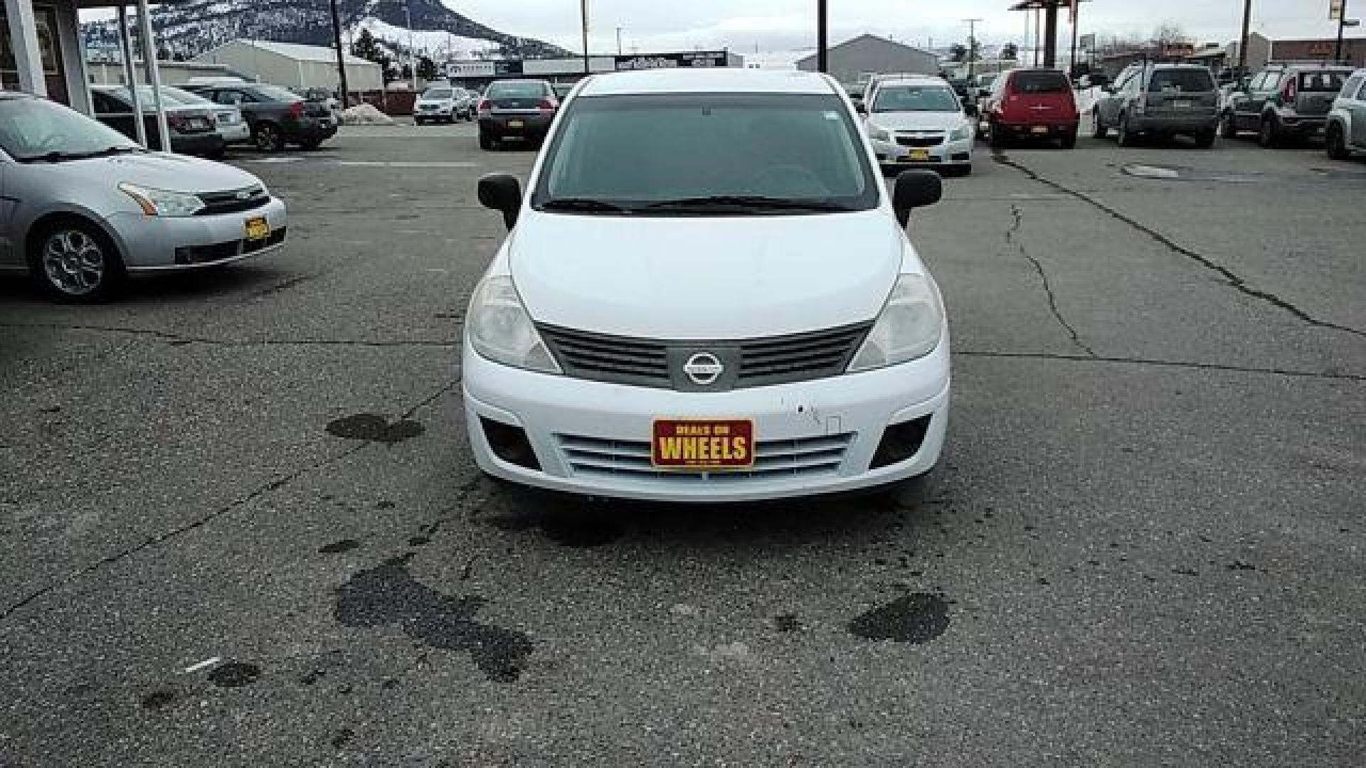 2009 Fresh Powder Nissan Versa 1.6 Base Sedan (3N1CC11E29L) with an 1.6L L4 DOHC 16V engine, located at 1821 N Montana Ave., Helena, MT, 59601, (406) 422-1031, 0.000000, 0.000000 - Photo#1