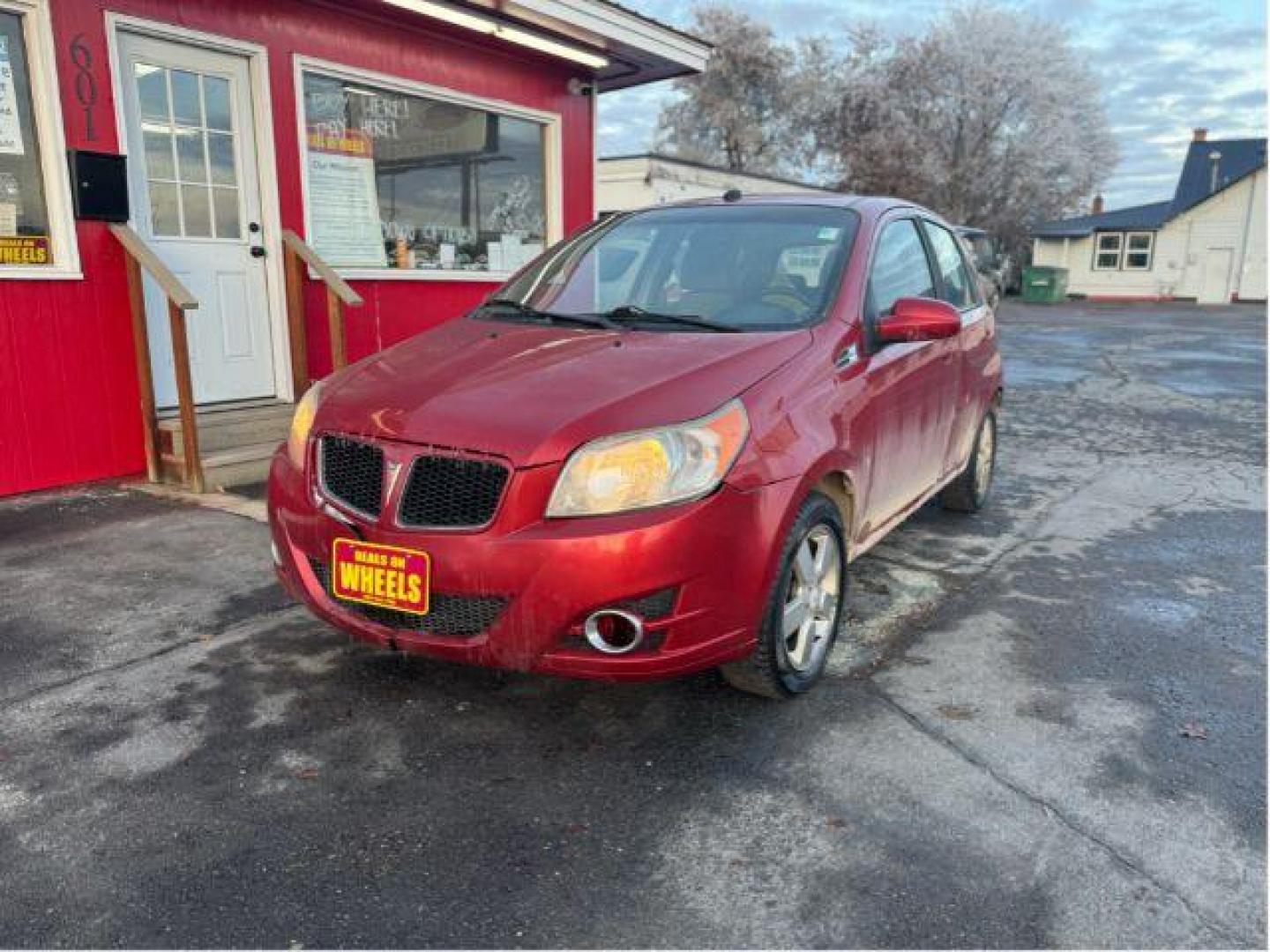 2009 Pontiac G3 Base (KL2TD66E49B) with an 1.6L L4 DOHC 16V engine, located at 601 E. Idaho St., Kalispell, MT, 59901, 0.000000, 0.000000 - Photo#0