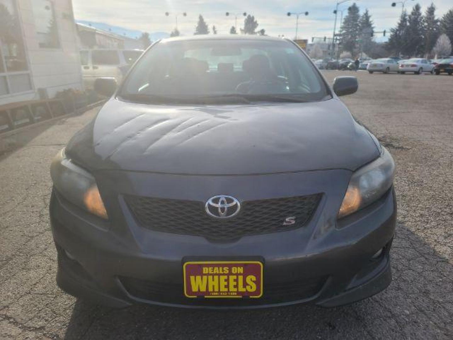 2009 Toyota Corolla S 4-Speed AT (1NXBU40E69Z) with an 1.8L L4 DOHC 16V engine, 4-Speed Automatic transmission, located at 1800 West Broadway, Missoula, 59808, (406) 543-1986, 46.881348, -114.023628 - Photo#1