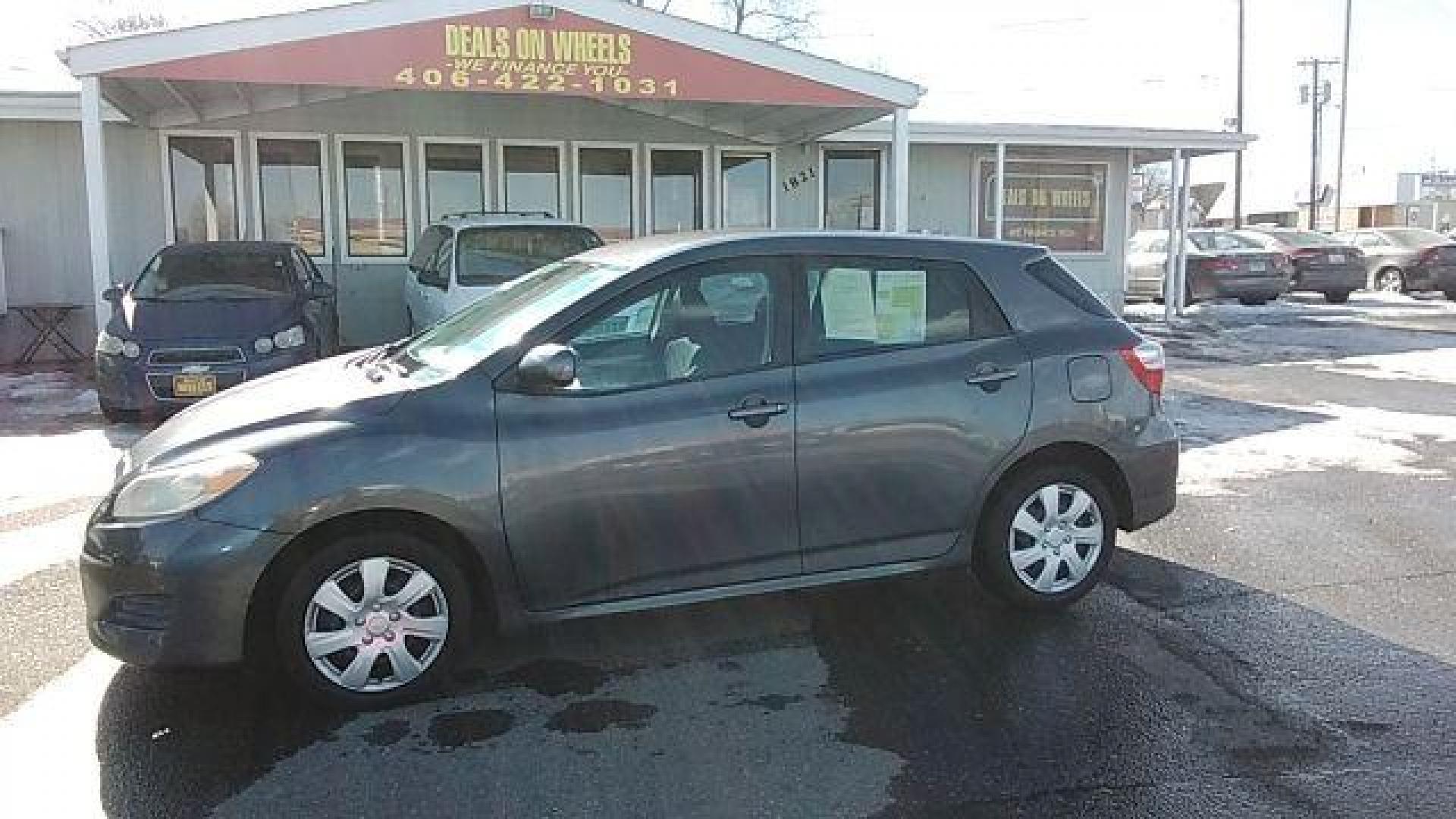 2009 Toyota Matrix Base 4-Speed AT (2T1KU40E69C) with an 1.8L L4 DOHC 16V engine, 4-Speed Automatic transmission, located at 1821 N Montana Ave., Helena, MT, 59601, (406) 422-1031, 0.000000, 0.000000 - Photo#0