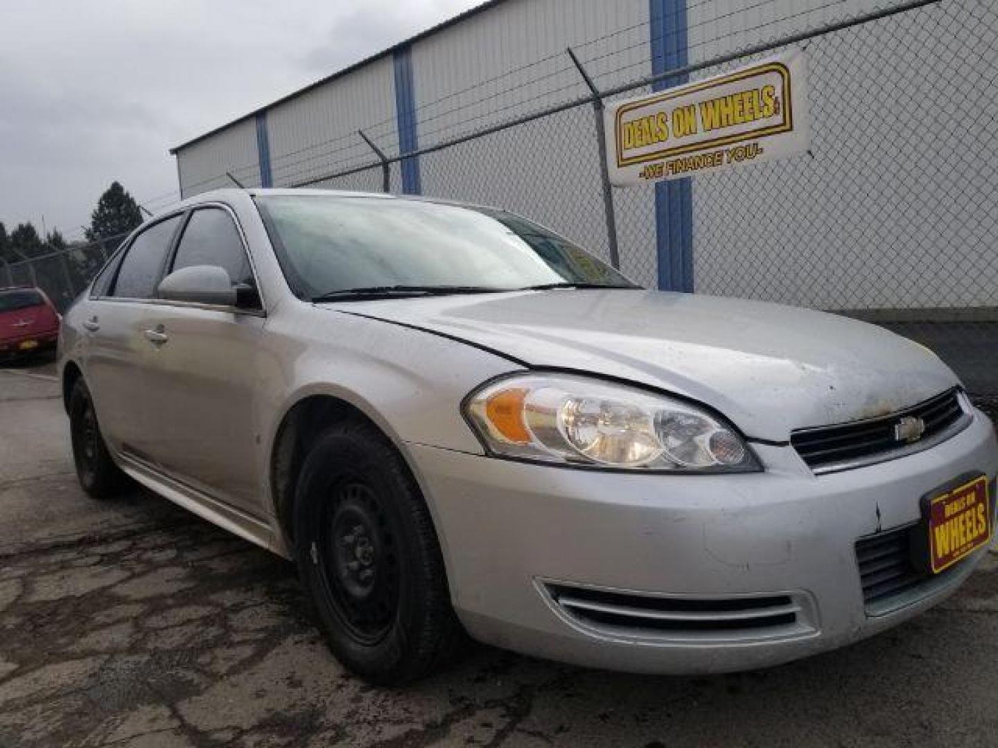 2010 Silver Ice Metallic Chevrolet Impala LS (2G1WA5EN0A1) with an 3.5L V6 OHV 16V engine, 4-Speed Automatic transmission, located at 1800 West Broadway, Missoula, 59808, (406) 543-1986, 46.881348, -114.023628 - Photo#2