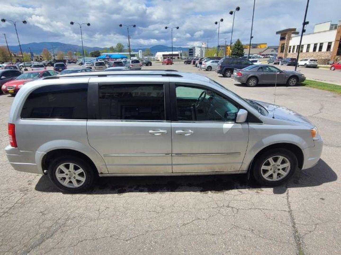 2010 Bright Silver Metall Chrysler Town and Country Touring (2A4RR5D17AR) with an 3.8L V6 OHV 12V engine, 6-Speed Automatic transmission, located at 1800 West Broadway, Missoula, 59808, (406) 543-1986, 46.881348, -114.023628 - Photo#2