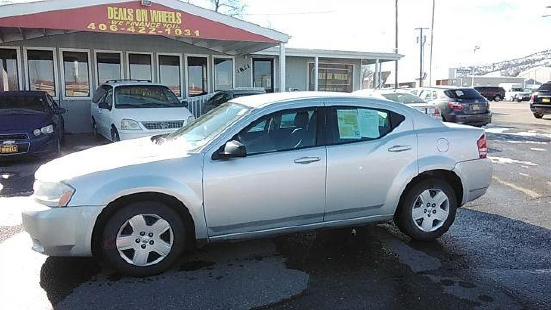 2010 Dodge Avenger SXT (1B3CC4FB7AN) with an 2.4L L4 DOHC 16V engine, 4-Speed Automatic transmission, located at 1821 N Montana Ave., Helena, MT, 59601, (406) 422-1031, 0.000000, 0.000000 - Photo#0