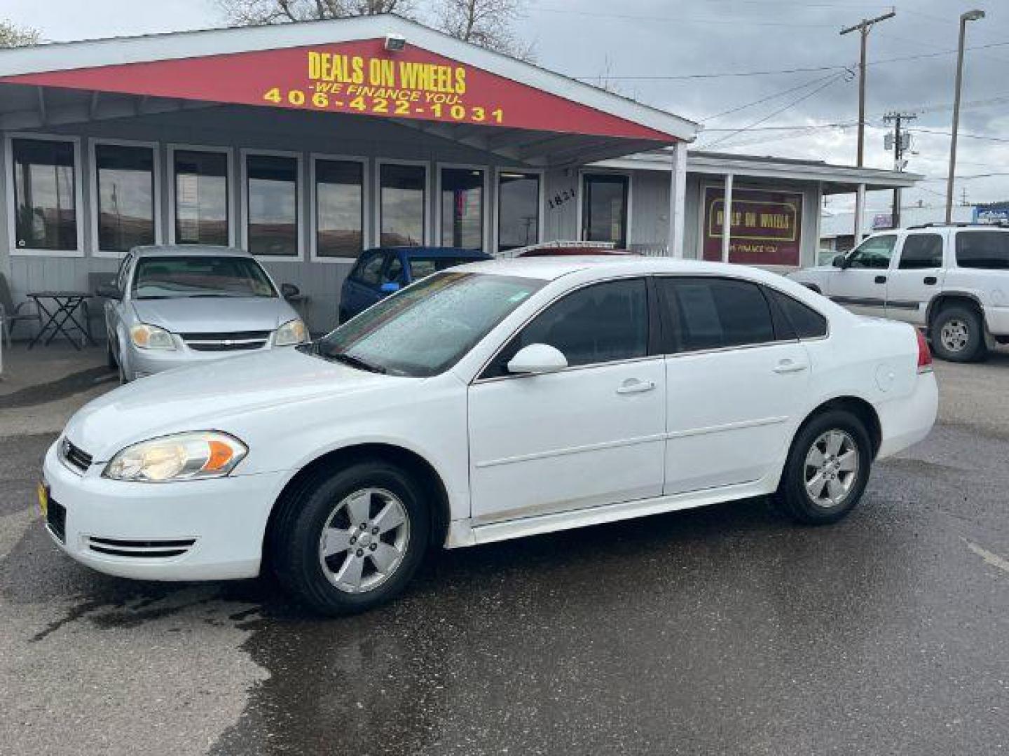 2011 Summit White Chevrolet Impala LS (2G1WF5EK9B1) with an 3.5L V6 OHV 16V FFV engine, 4-Speed Automatic transmission, located at 1821 N Montana Ave., Helena, MT, 59601, (406) 422-1031, 0.000000, 0.000000 - Photo#0