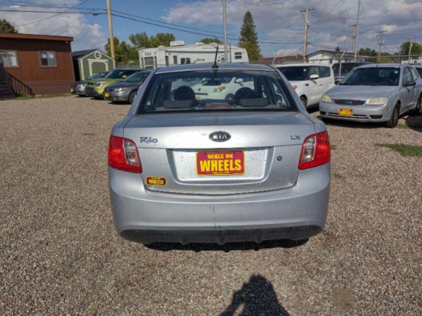 2011 Kia Rio LX (KNADH4A35B6) with an 1.6L L4 DOHC 16V engine, 4-Speed Automatic transmission, located at 4801 10th Ave S,, Great Falls, MT, 59405, 0.000000, 0.000000 - Photo#3