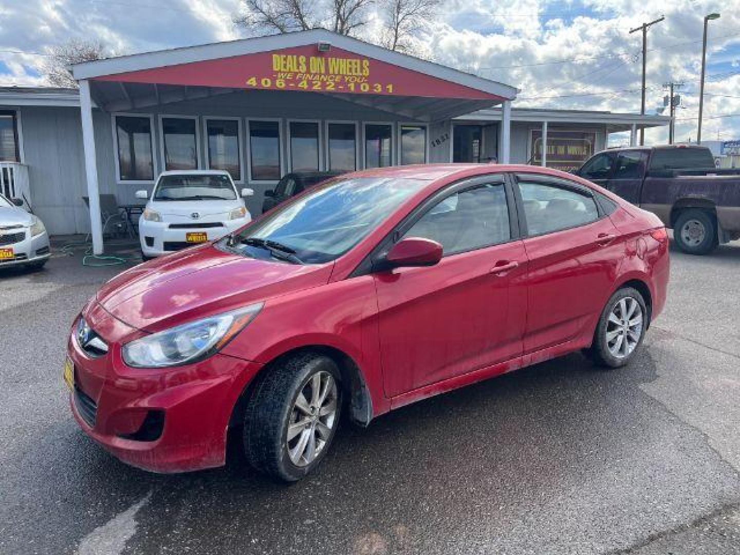 2012 Hyundai Accent GLS 4-Door (KMHCU4AE0CU) with an 1.6L L4 DOHC 16V engine, located at 1821 N Montana Ave., Helena, MT, 59601, (406) 422-1031, 0.000000, 0.000000 - Photo#0