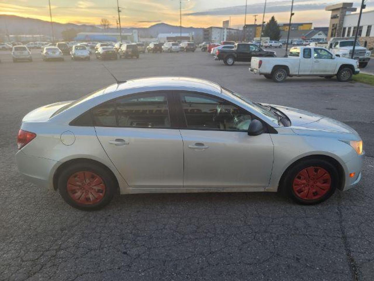 2013 Chevrolet Cruze LS Auto (1G1PA5SH3D7) with an 1.8L L4 DOHC 16V FFV engine, 6-Speed Automatic transmission, located at 1800 West Broadway, Missoula, 59808, (406) 543-1986, 46.881348, -114.023628 - Photo#2