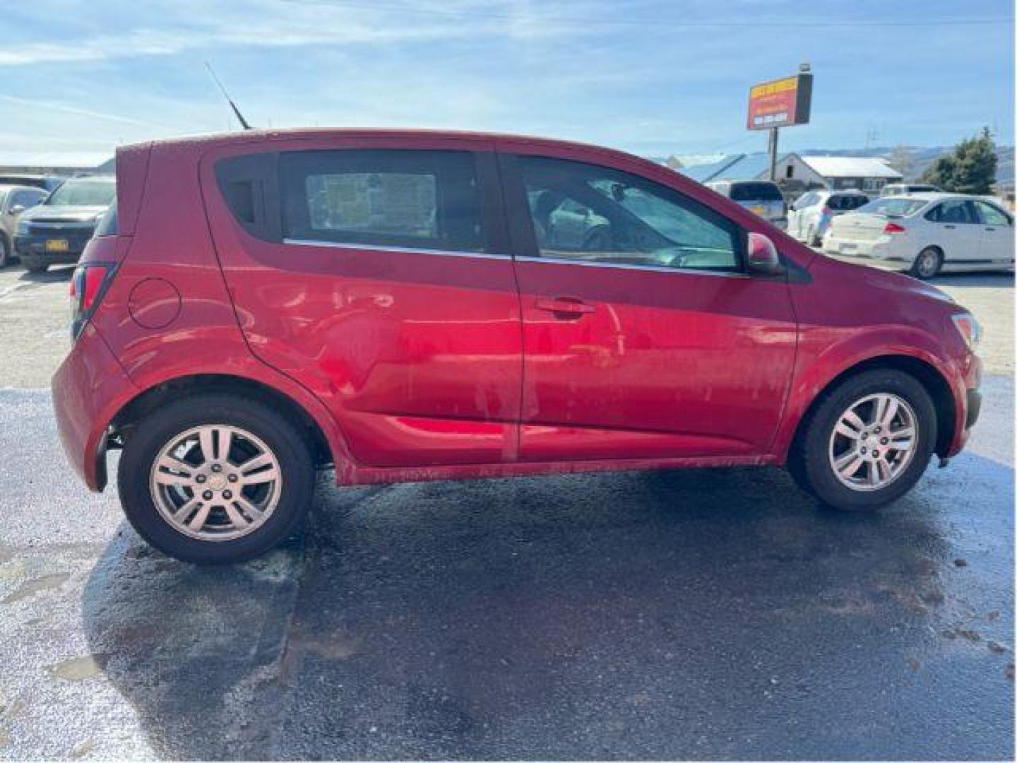 2013 Chevrolet Sonic LT Auto 5-Door (1G1JC6SB7D4) with an 1.4L L4 DOHC 24V TURBO engine, 6-Speed Automatic transmission, located at 601 E. Idaho St., Kalispell, MT, 59901, 0.000000, 0.000000 - Photo#3