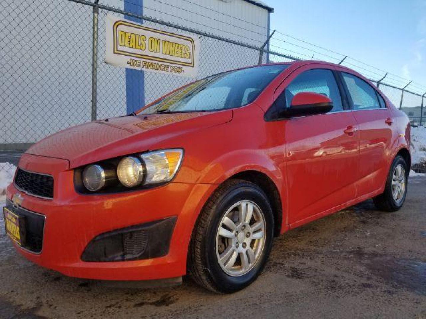 2013 Chevrolet Sonic LT Manual Sedan (1G1JD5SB1D4) with an 1.4L L4 DOHC 24V TURBO engine, 5-Speed Manual transmission, located at 1800 West Broadway, Missoula, 59808, (406) 543-1986, 46.881348, -114.023628 - Photo#0