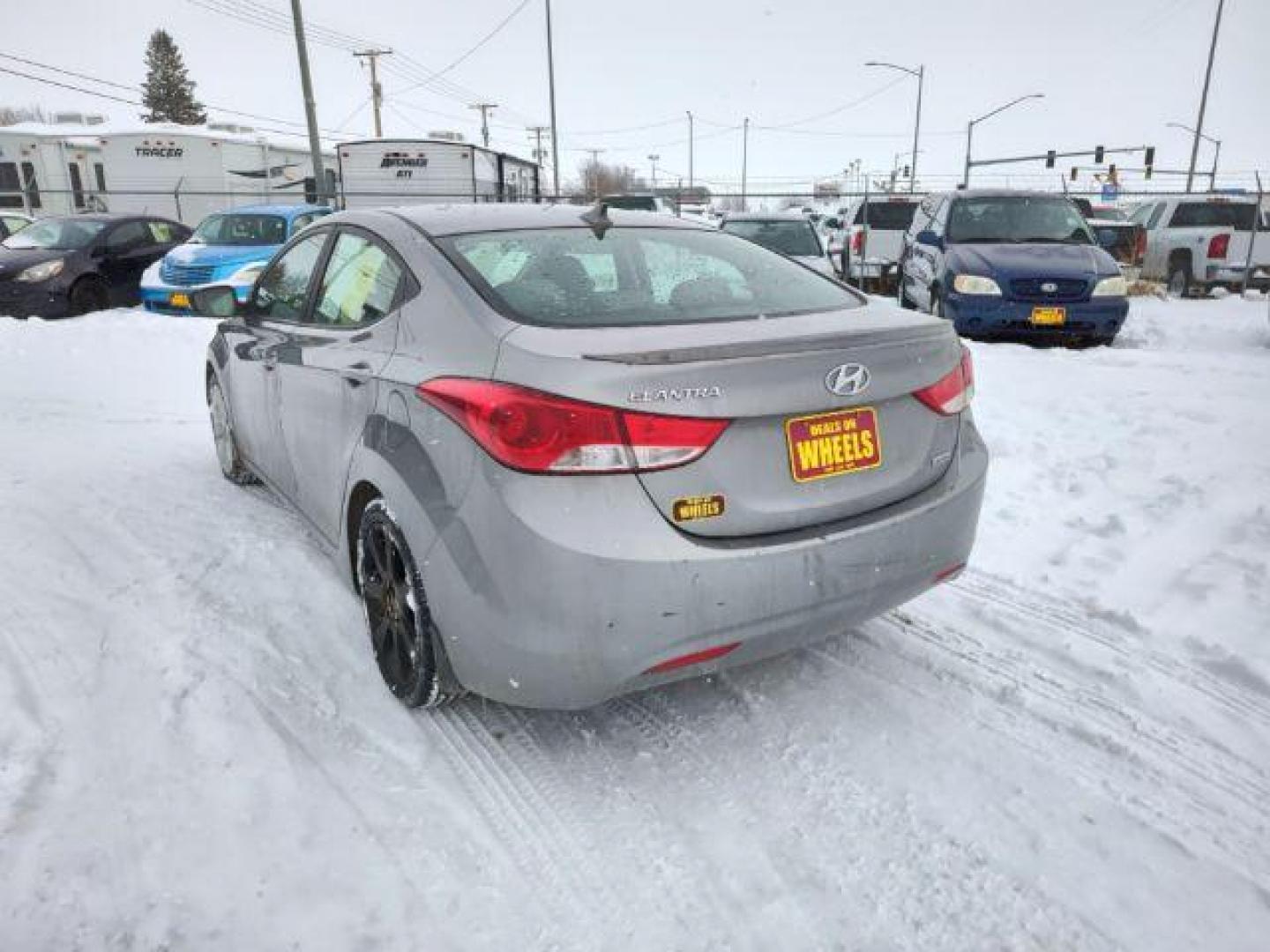 2013 Hyundai Elantra GLS A/T (KMHDH4AEXDU) with an 1.8L L4 DOHC 16V engine, 6-Speed Automatic transmission, located at 4801 10th Ave S,, Great Falls, MT, 59405, 0.000000, 0.000000 - Photo#2