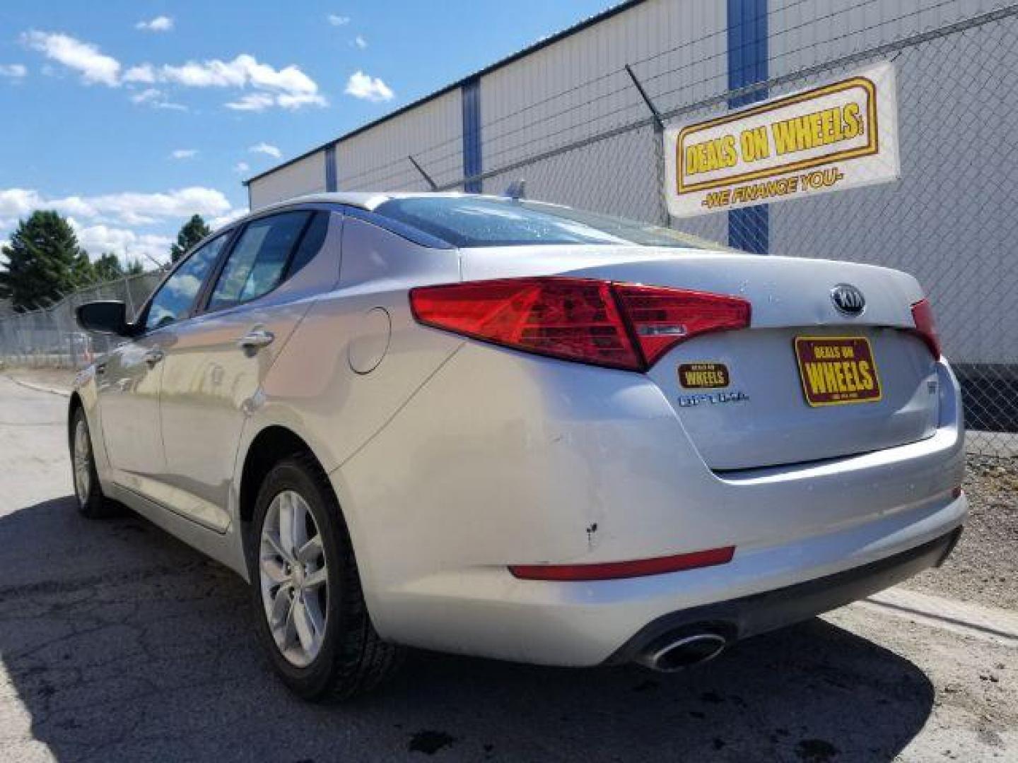 2013 Kia Optima LX AT (5XXGM4A71DG) with an 2.4L L4 DOHC 16V engine, 6-Speed Automatic transmission, located at 4047 Montana Ave., Billings, MT, 59101, 45.770847, -108.529800 - Photo#3