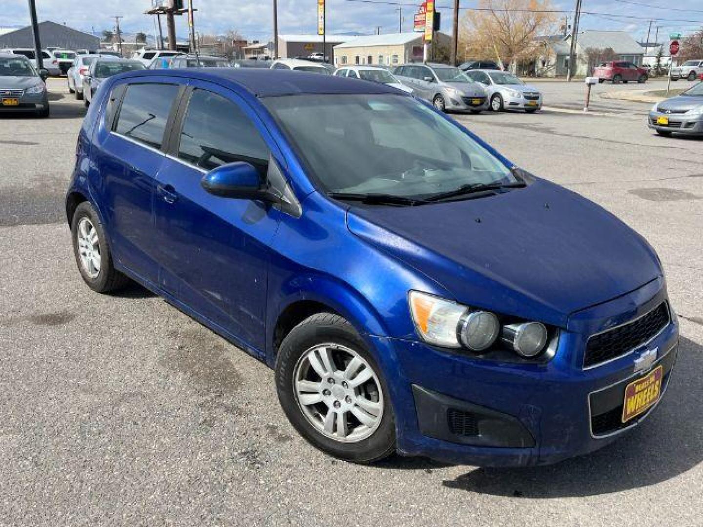 2014 Chevrolet Sonic LT Auto 5-Door (1G1JC6SG9E4) with an 1.8L L4 DOHC 24V engine, 6-Speed Automatic transmission, located at 1821 N Montana Ave., Helena, MT, 59601, (406) 422-1031, 0.000000, 0.000000 - Photo#2