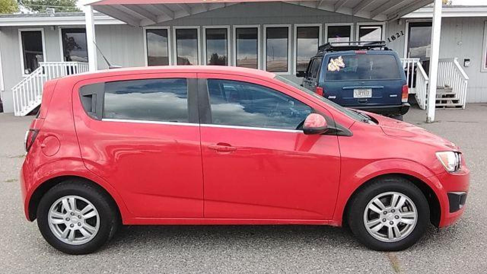 2014 Chevrolet Sonic LT Auto 5-Door (1G1JC6SH6E4) with an 1.8L L4 DOHC 24V engine, 6-Speed Automatic transmission, located at 1821 N Montana Ave., Helena, MT, 59601, (406) 422-1031, 0.000000, 0.000000 - Photo#3