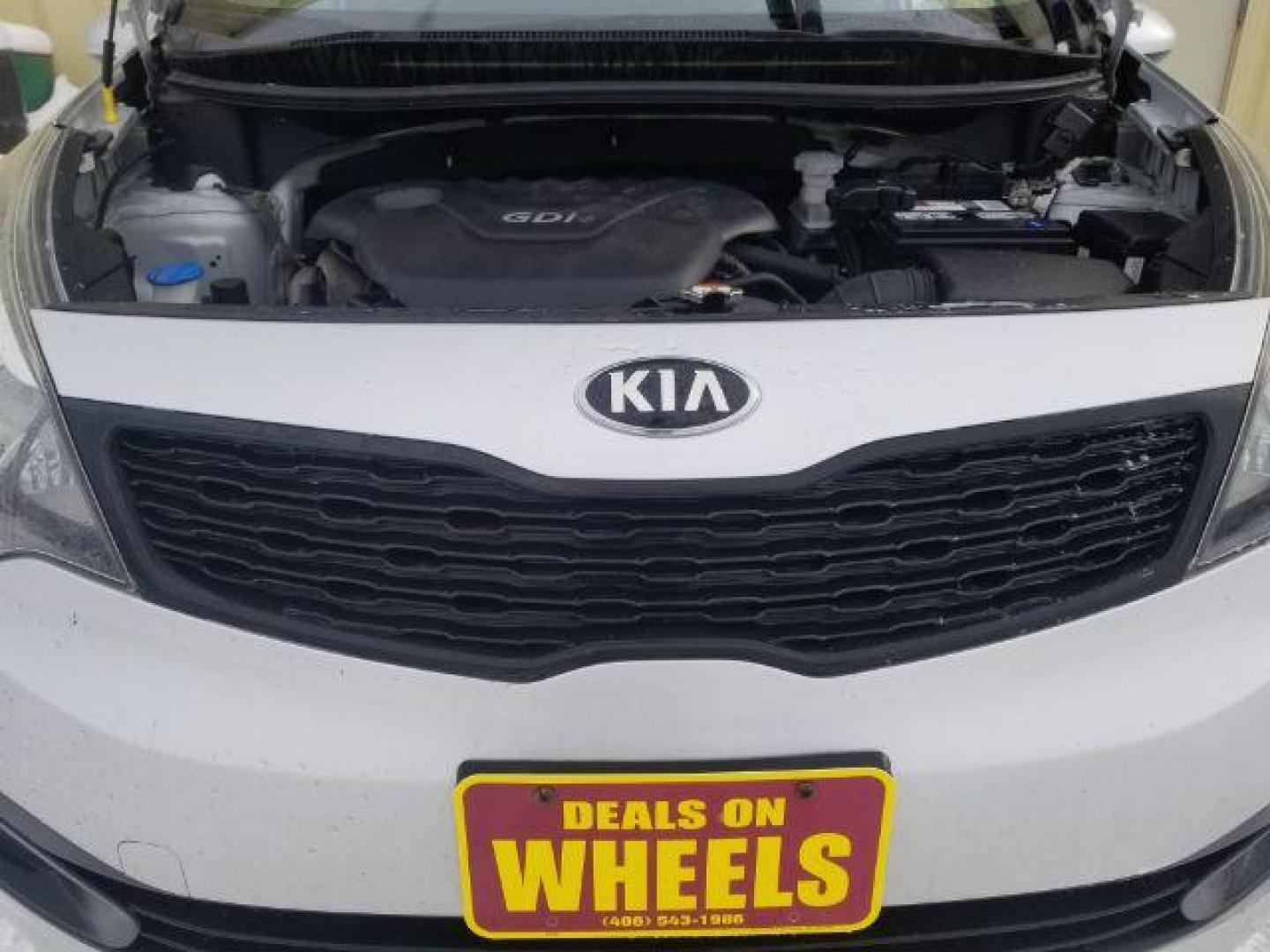 2014 Kia Rio LX (KNADM4A34E6) with an 1.6L L4 DOHC 16V engine, located at 1800 West Broadway, Missoula, 59808, (406) 543-1986, 46.881348, -114.023628 - Photo#13