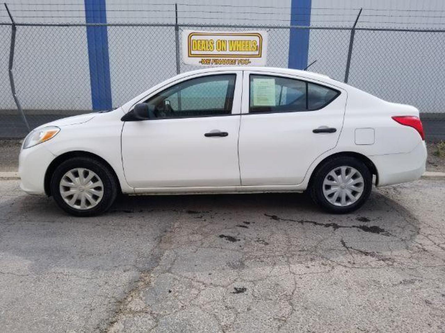 2014 Nissan Versa 1.6 S 4A (3N1CN7AP9EL) with an 1.6L L4 DOHC 16V engine, 4-Speed Automatic transmission, located at 1800 West Broadway, Missoula, 59808, (406) 543-1986, 46.881348, -114.023628 - Photo#2