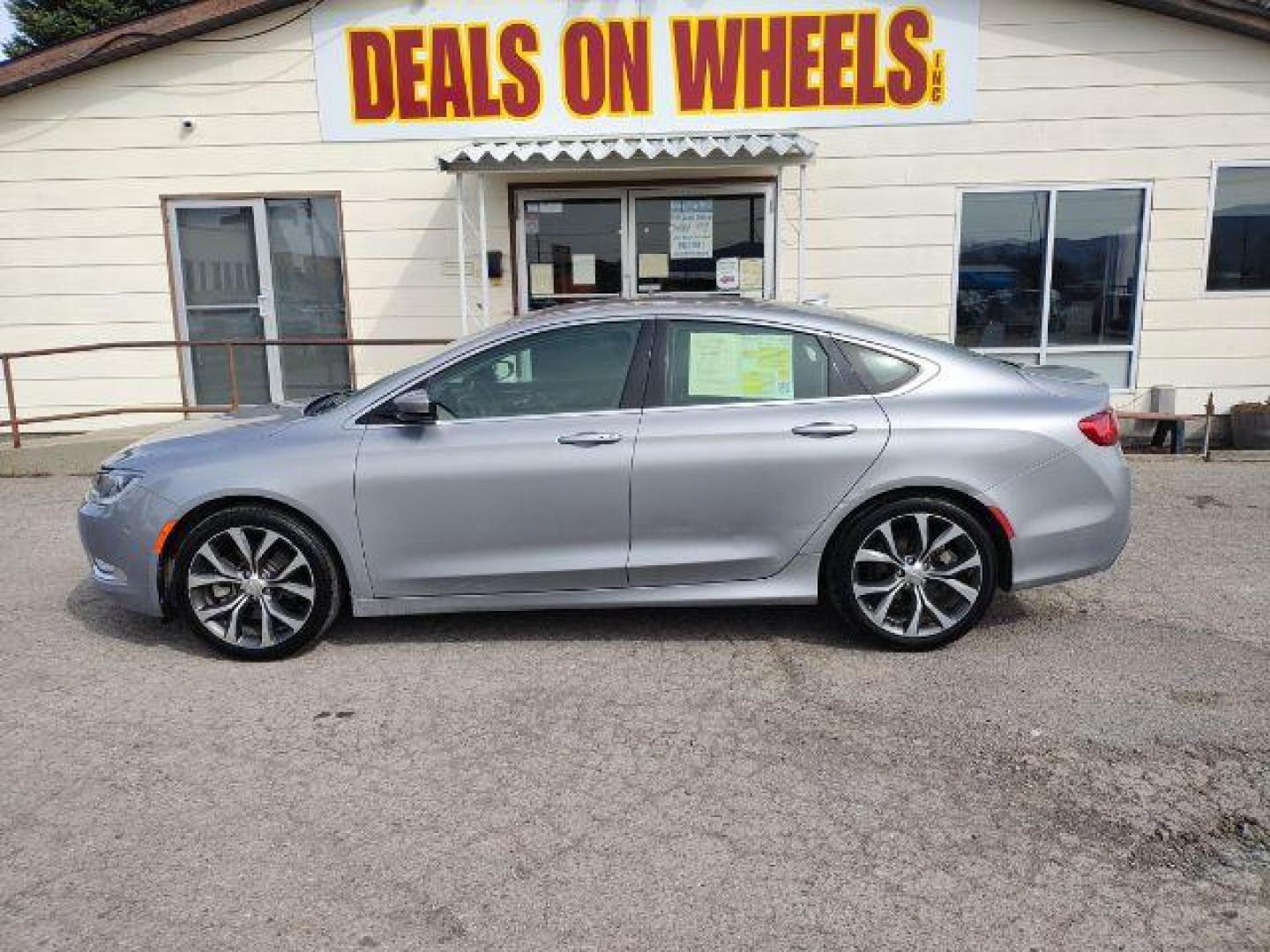 2015 Chrysler 200 C (1C3CCCCG2FN) with an 3.6L V6 DOHC 24V FFV engine, 9-Speed Automatic transmission, located at 1800 West Broadway, Missoula, 59808, (406) 543-1986, 46.881348, -114.023628 - Photo#0