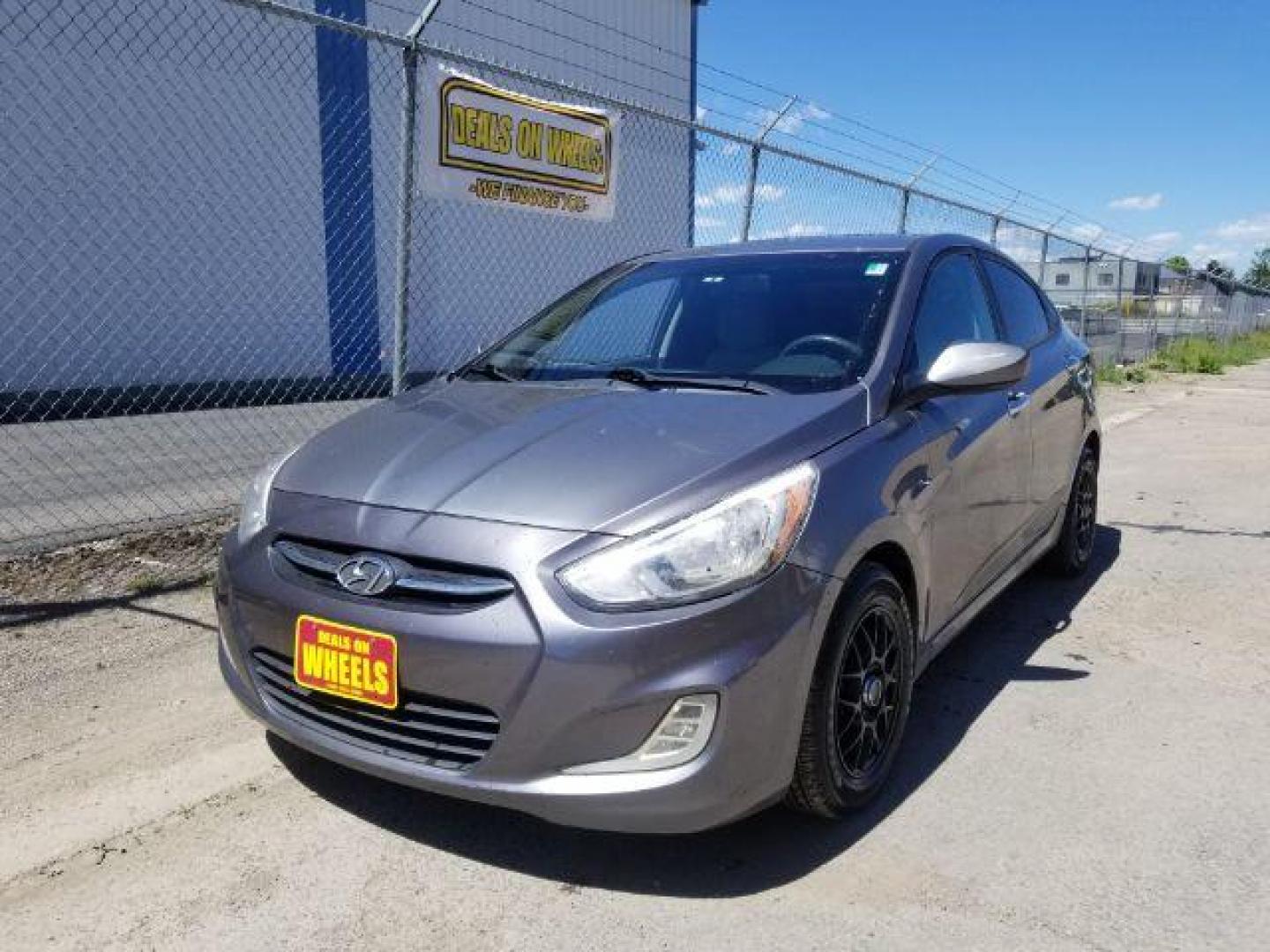 2015 Hyundai Accent GLS 4-Door 6A (KMHCT4AE3FU) with an 1.6L L4 DOHC 16V engine, 6-Speed Automatic transmission, located at 1821 N Montana Ave., Helena, MT, 59601, (406) 422-1031, 0.000000, 0.000000 - Photo#0