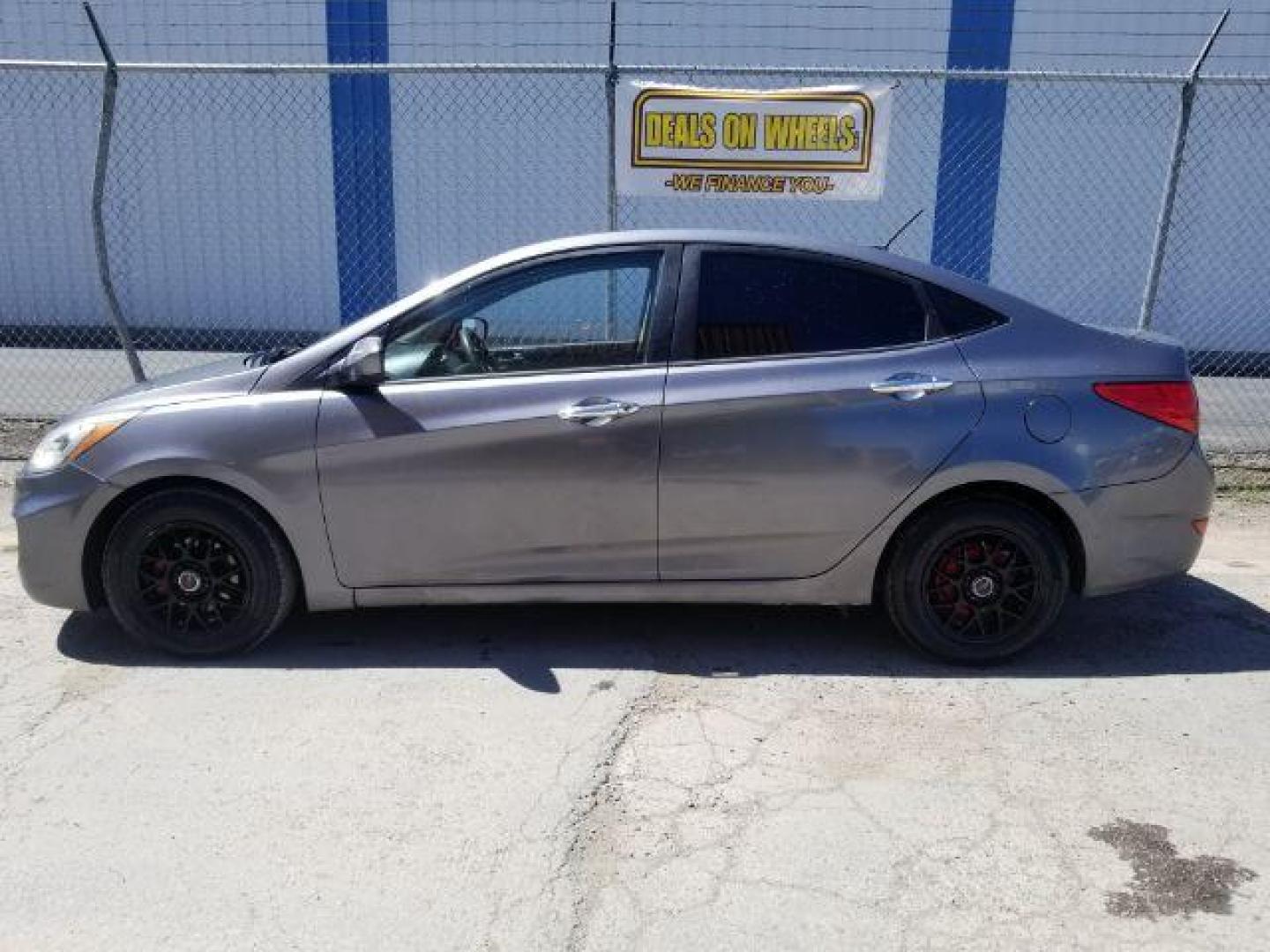 2015 Hyundai Accent GLS 4-Door 6A (KMHCT4AE3FU) with an 1.6L L4 DOHC 16V engine, 6-Speed Automatic transmission, located at 1821 N Montana Ave., Helena, MT, 59601, (406) 422-1031, 0.000000, 0.000000 - Photo#2