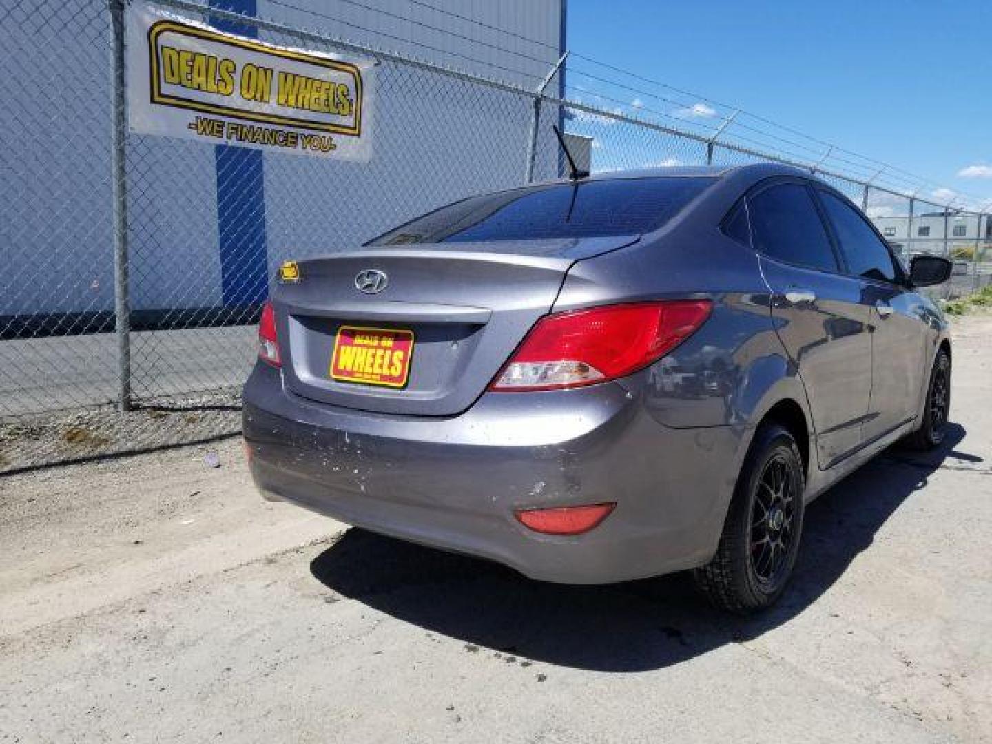 2015 Hyundai Accent GLS 4-Door 6A (KMHCT4AE3FU) with an 1.6L L4 DOHC 16V engine, 6-Speed Automatic transmission, located at 1821 N Montana Ave., Helena, MT, 59601, (406) 422-1031, 0.000000, 0.000000 - Photo#4