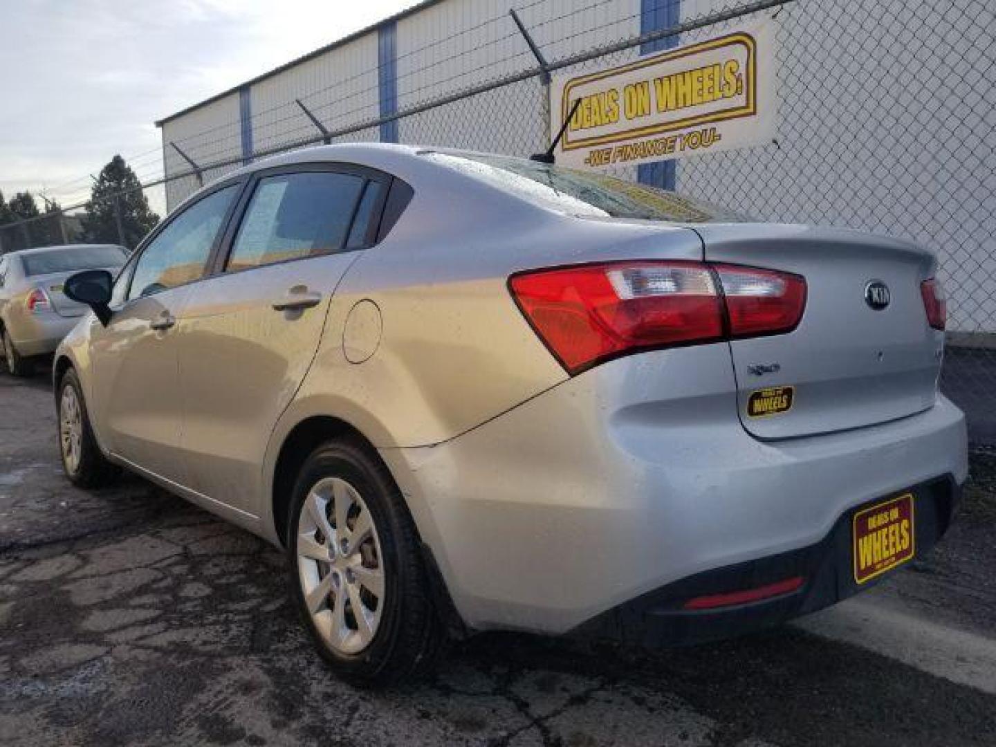 2015 Kia Rio LX (KNADM4A34F6) with an 1.6L L4 DOHC 16V engine, located at 4047 Montana Ave., Billings, MT, 59101, 45.770847, -108.529800 - Photo#0